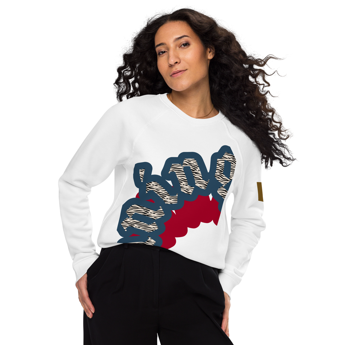 Unisex raglan sweatshirt