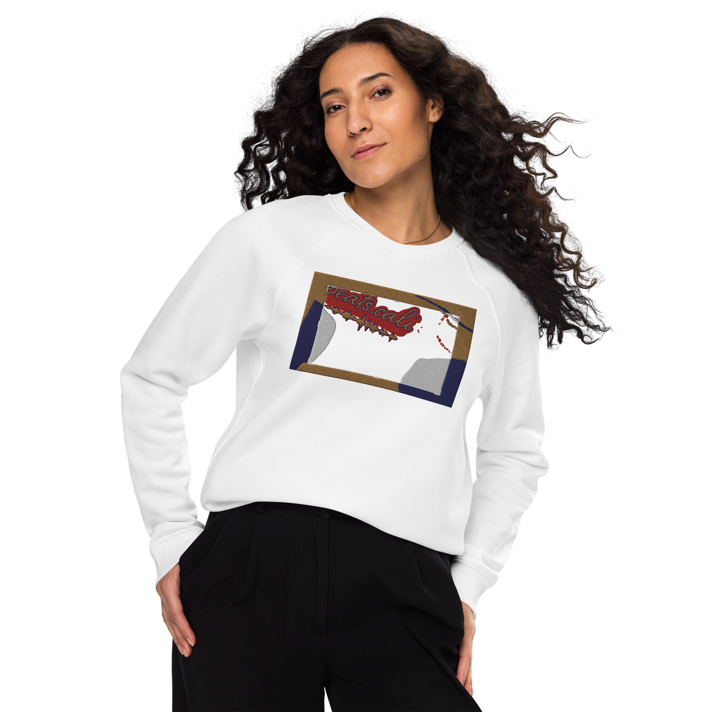 Unisex raglan sweatshirt