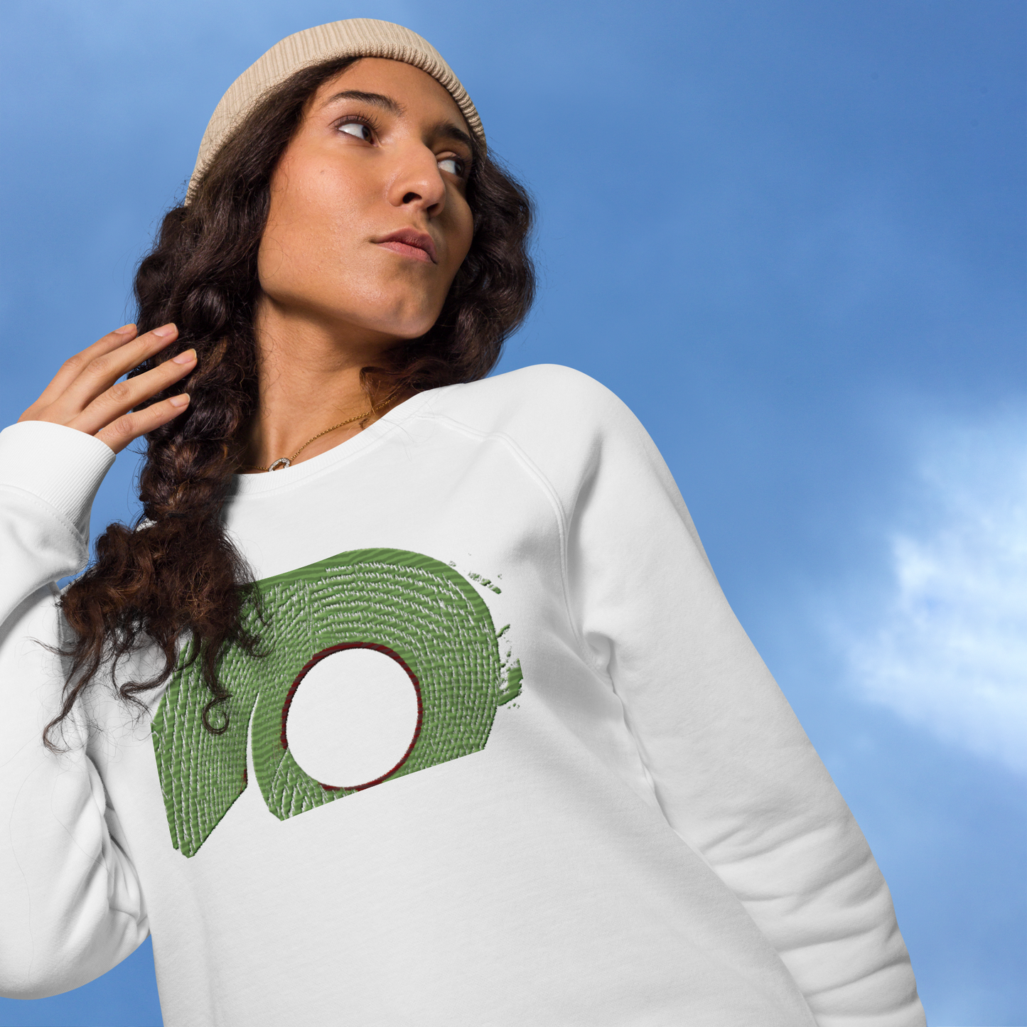 Unisex raglan sweatshirt