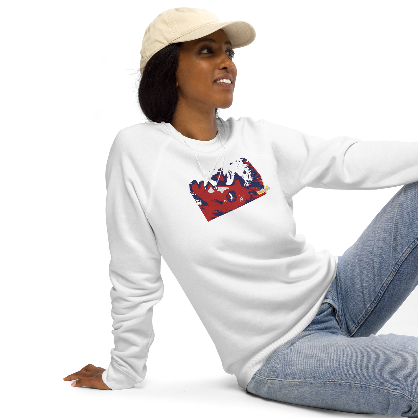 Unisex raglan sweatshirt