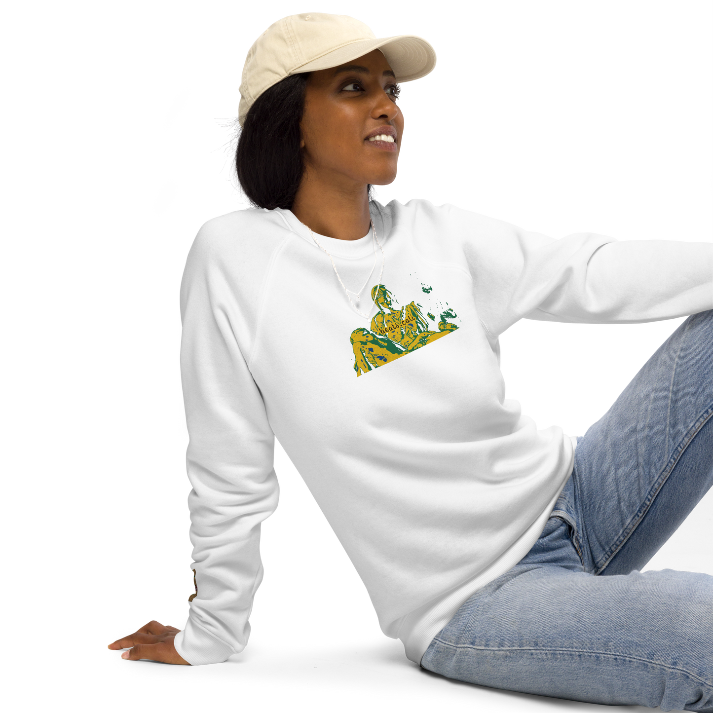 Unisex raglan sweatshirt
