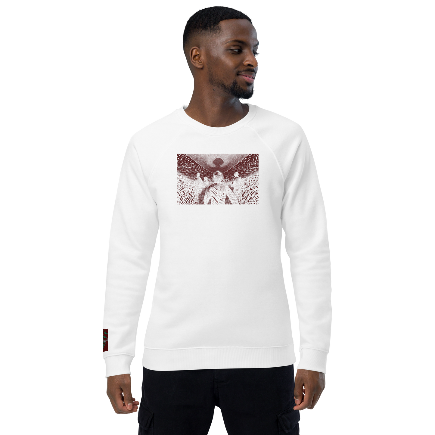 Unisex raglan sweatshirt