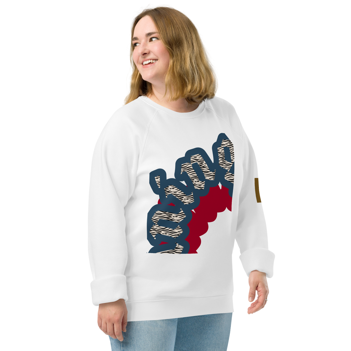 Unisex raglan sweatshirt