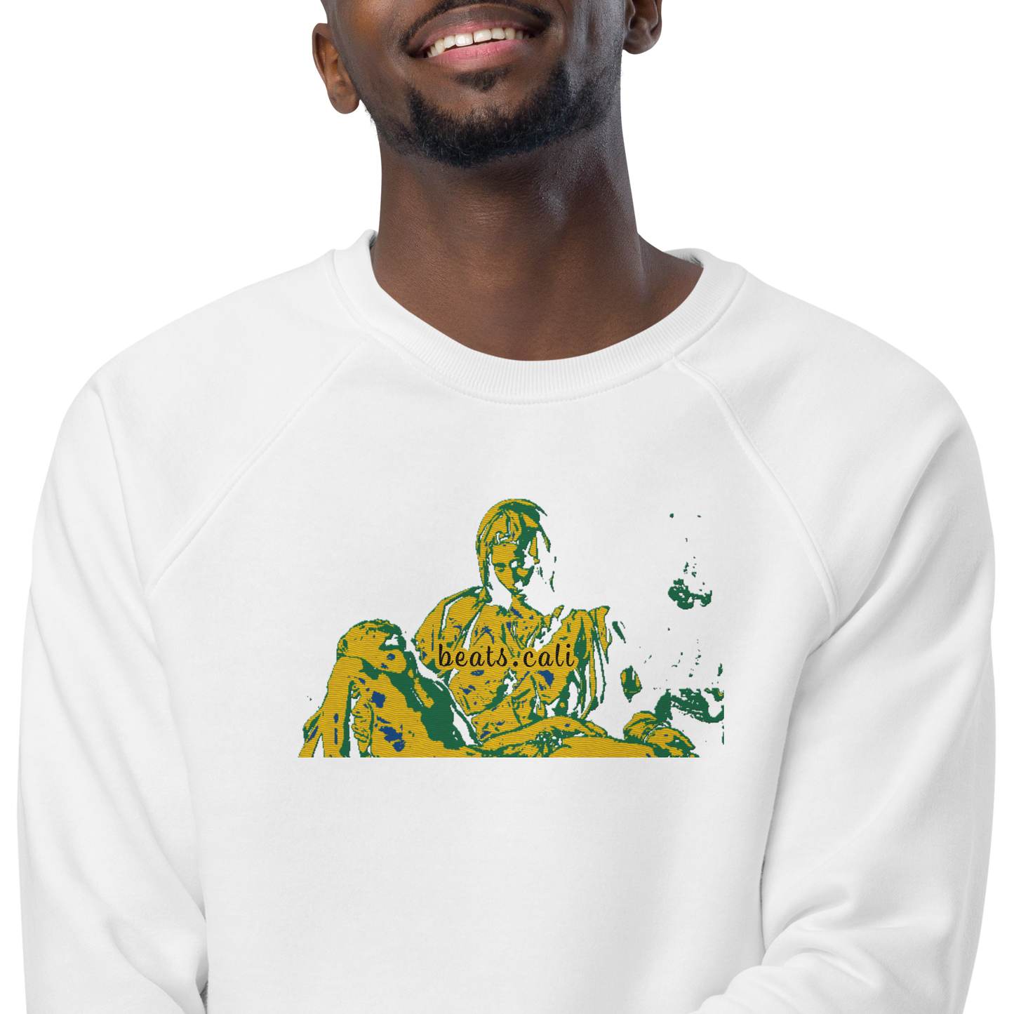 Unisex raglan sweatshirt