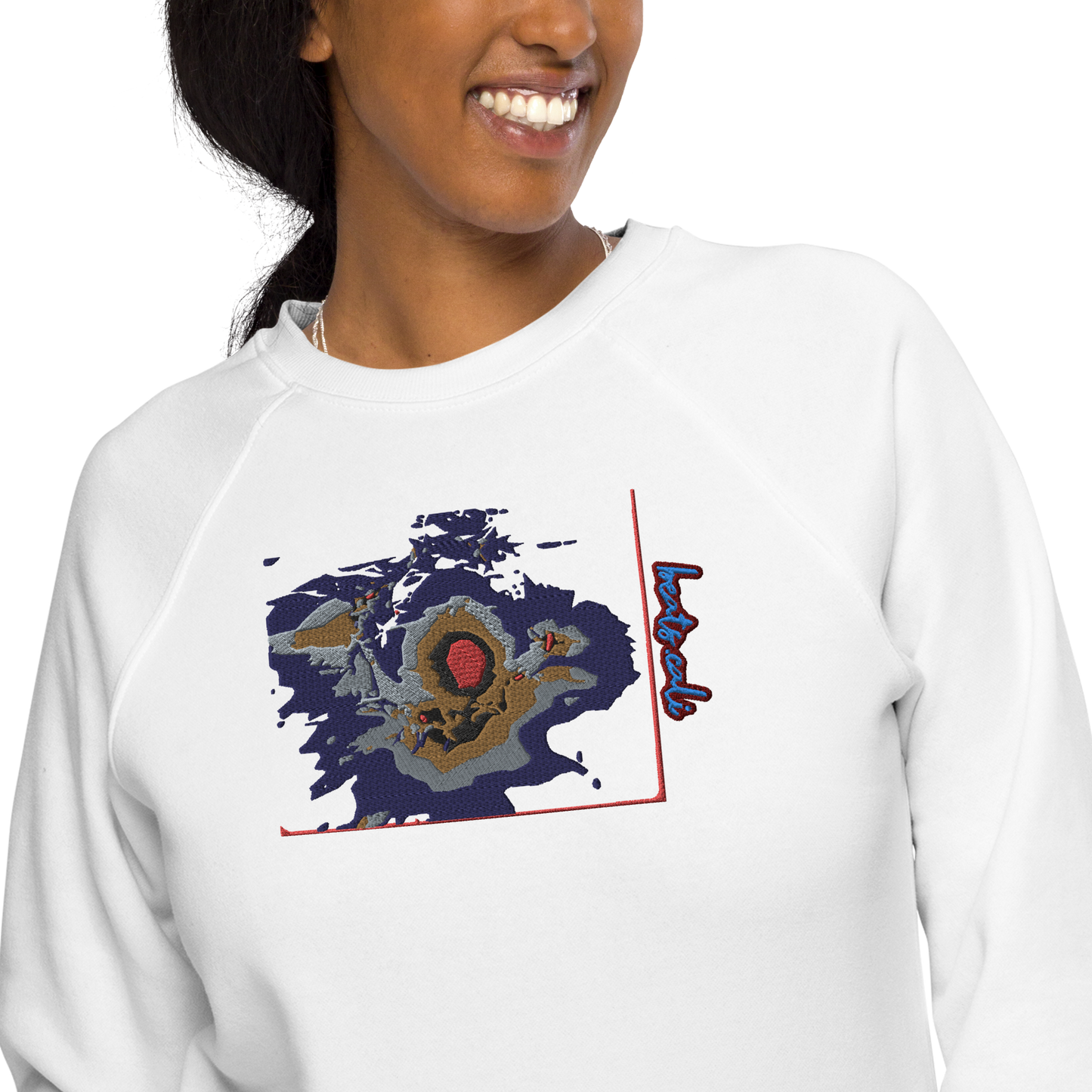 Unisex raglan sweatshirt