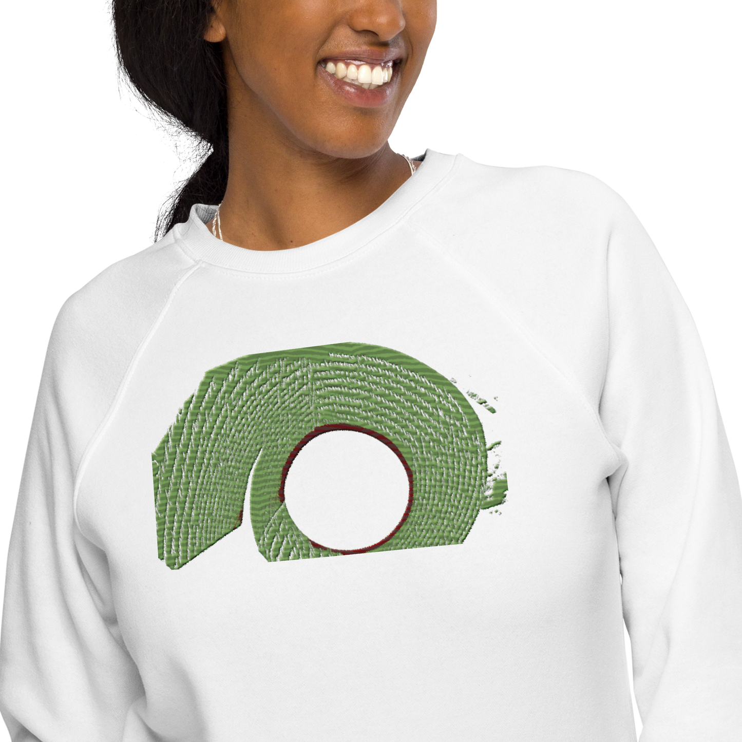 Unisex raglan sweatshirt
