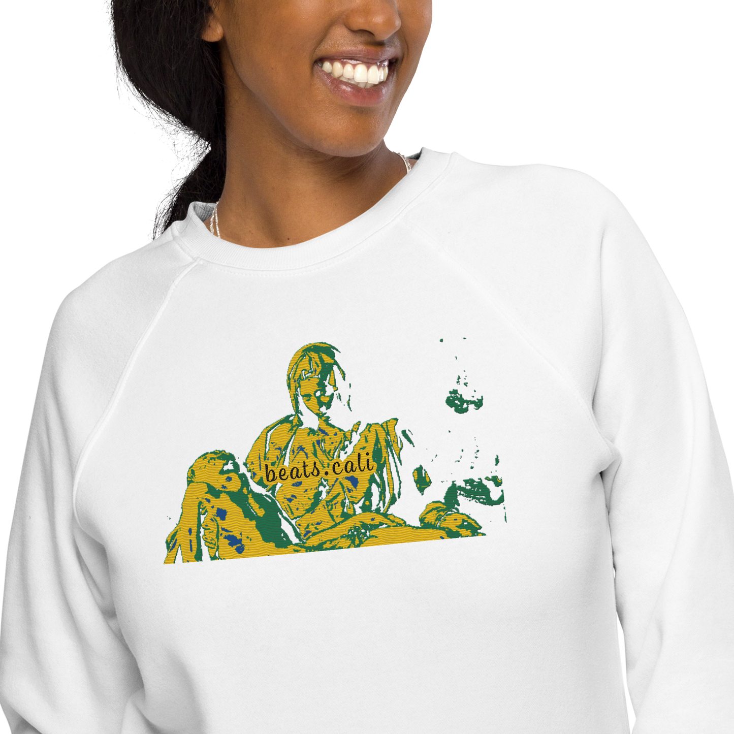 Unisex raglan sweatshirt