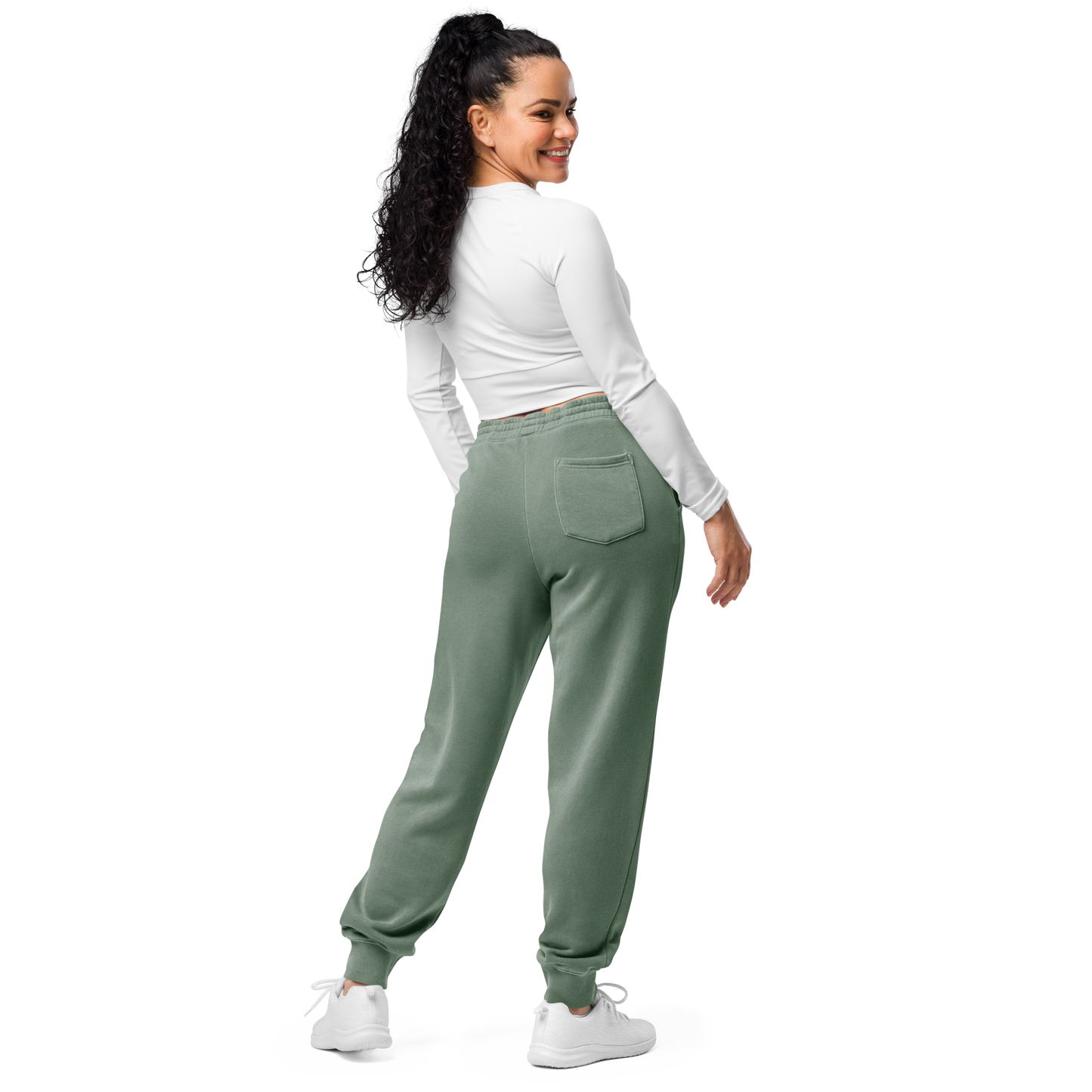 Unisex pigment-dyed sweatpants