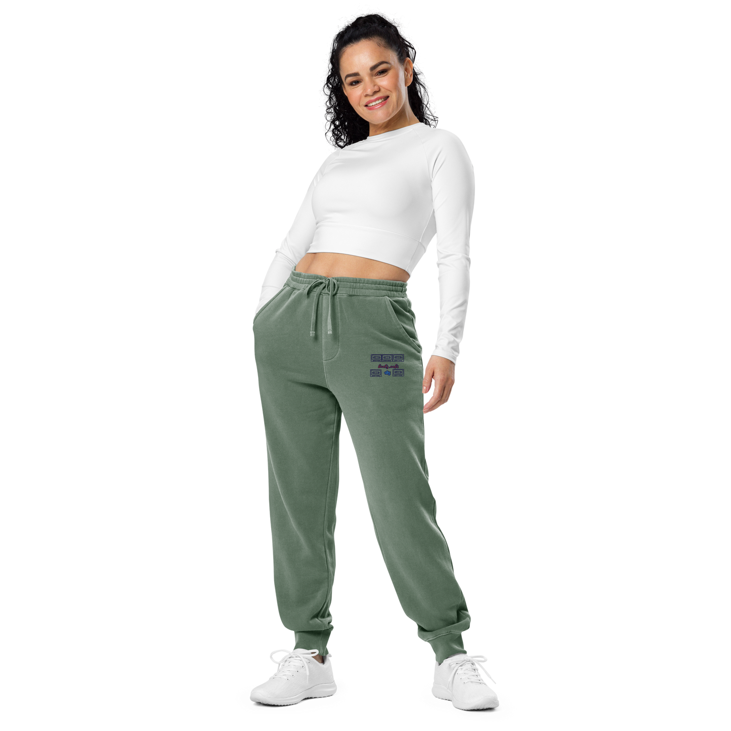 Unisex pigment-dyed sweatpants