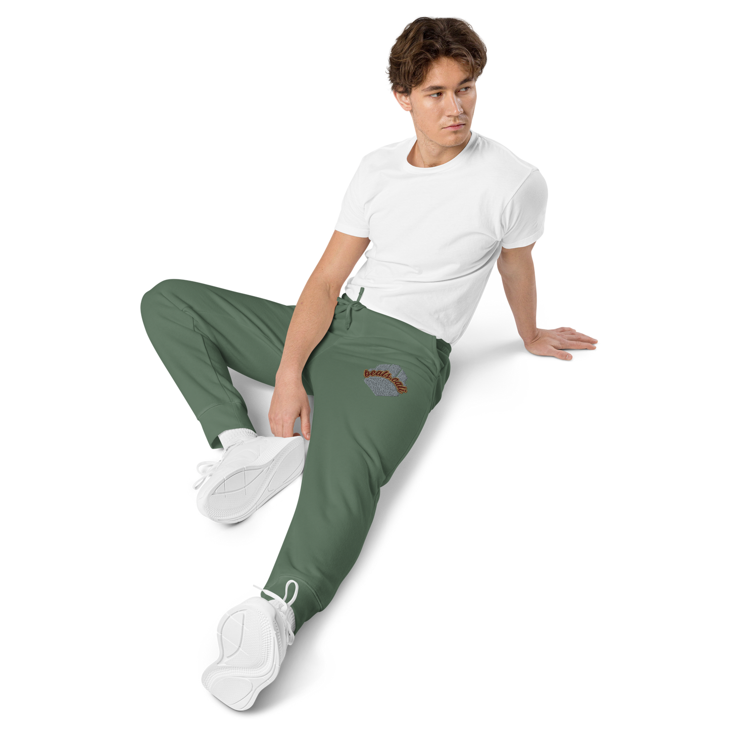 Unisex pigment-dyed sweatpants