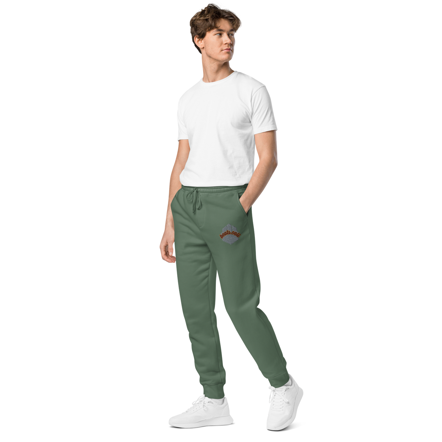 Unisex pigment-dyed sweatpants