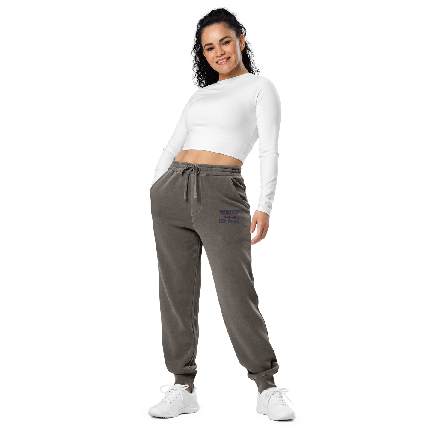 Unisex pigment-dyed sweatpants