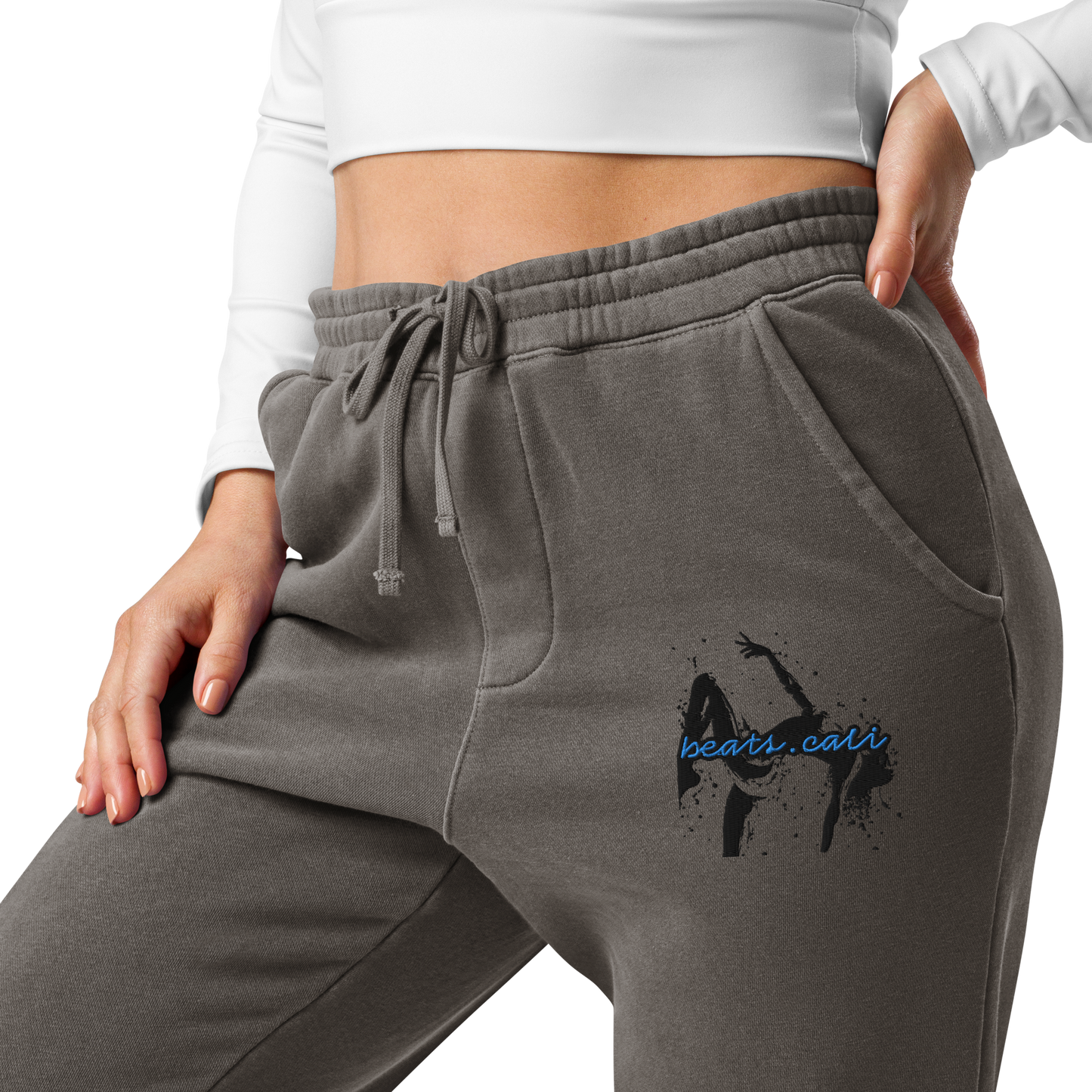 Unisex pigment-dyed sweatpants