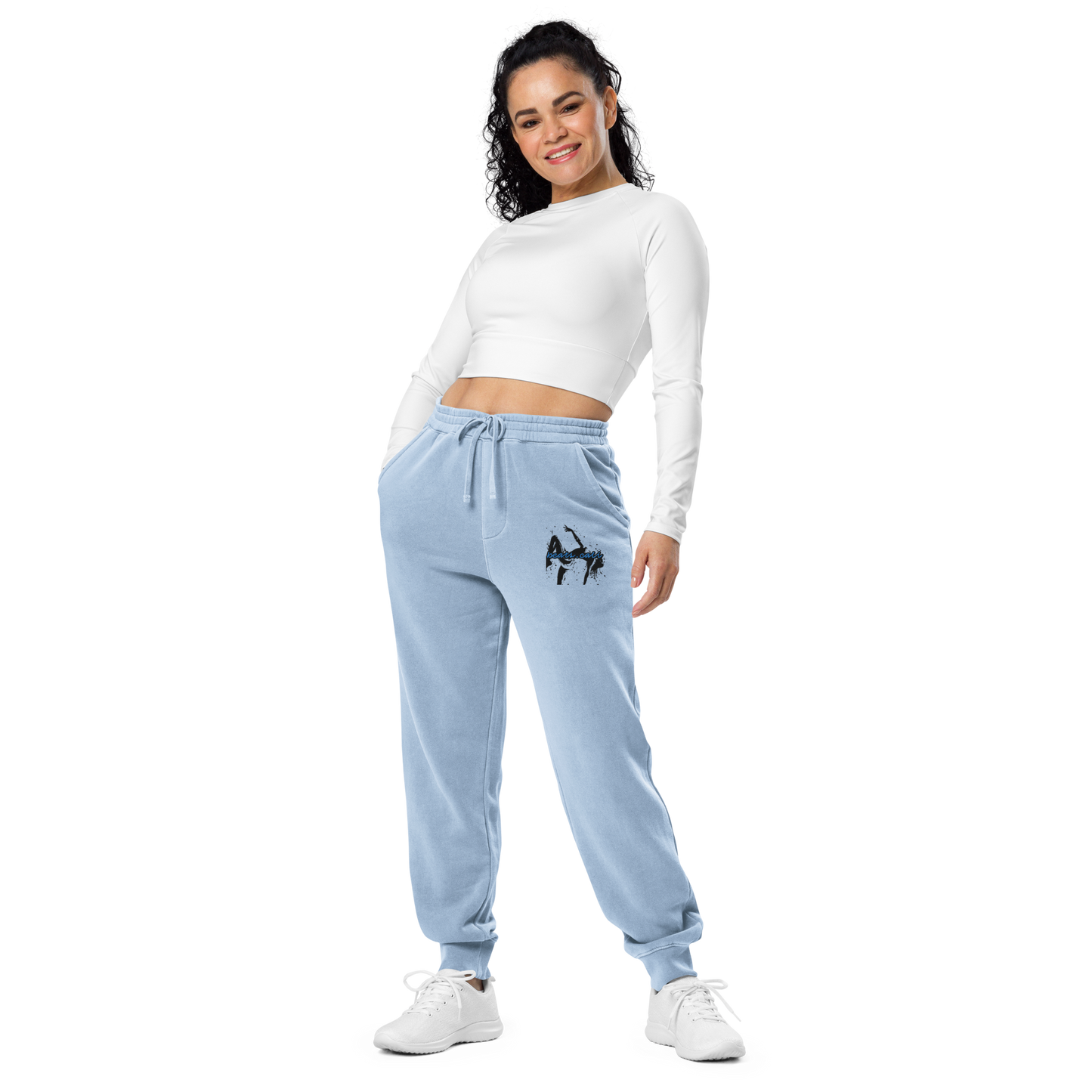 Unisex pigment-dyed sweatpants