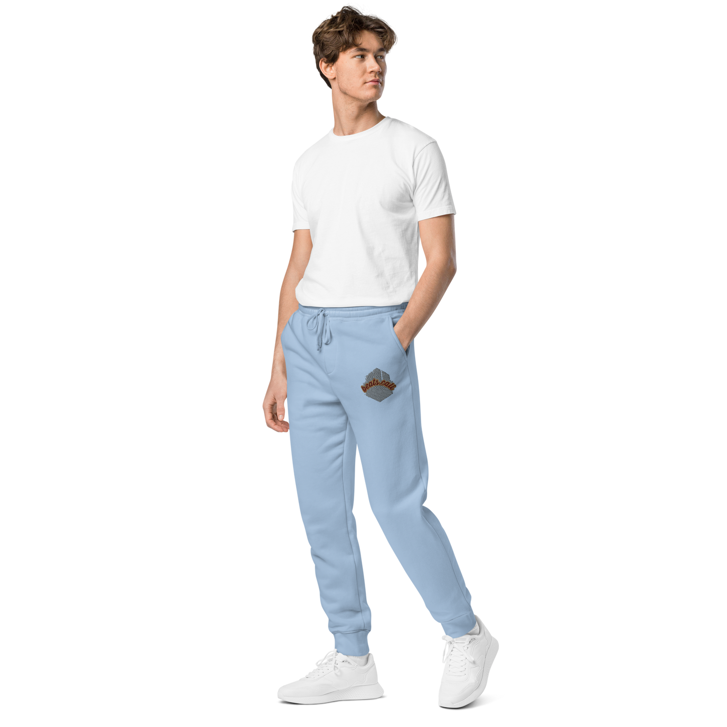 Unisex pigment-dyed sweatpants