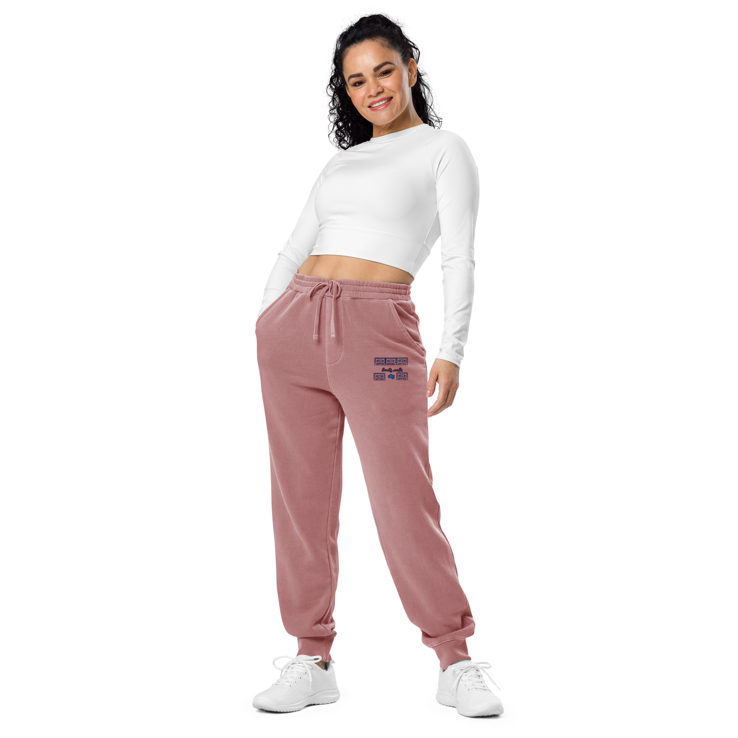 Unisex pigment-dyed sweatpants
