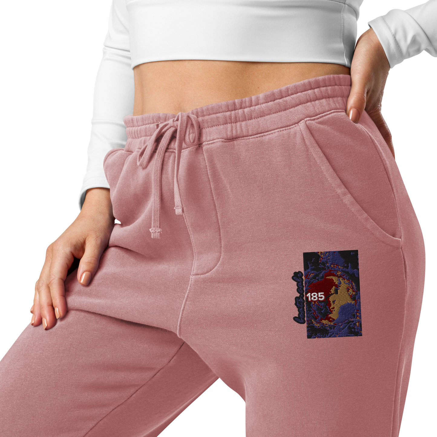 Unisex pigment-dyed sweatpants