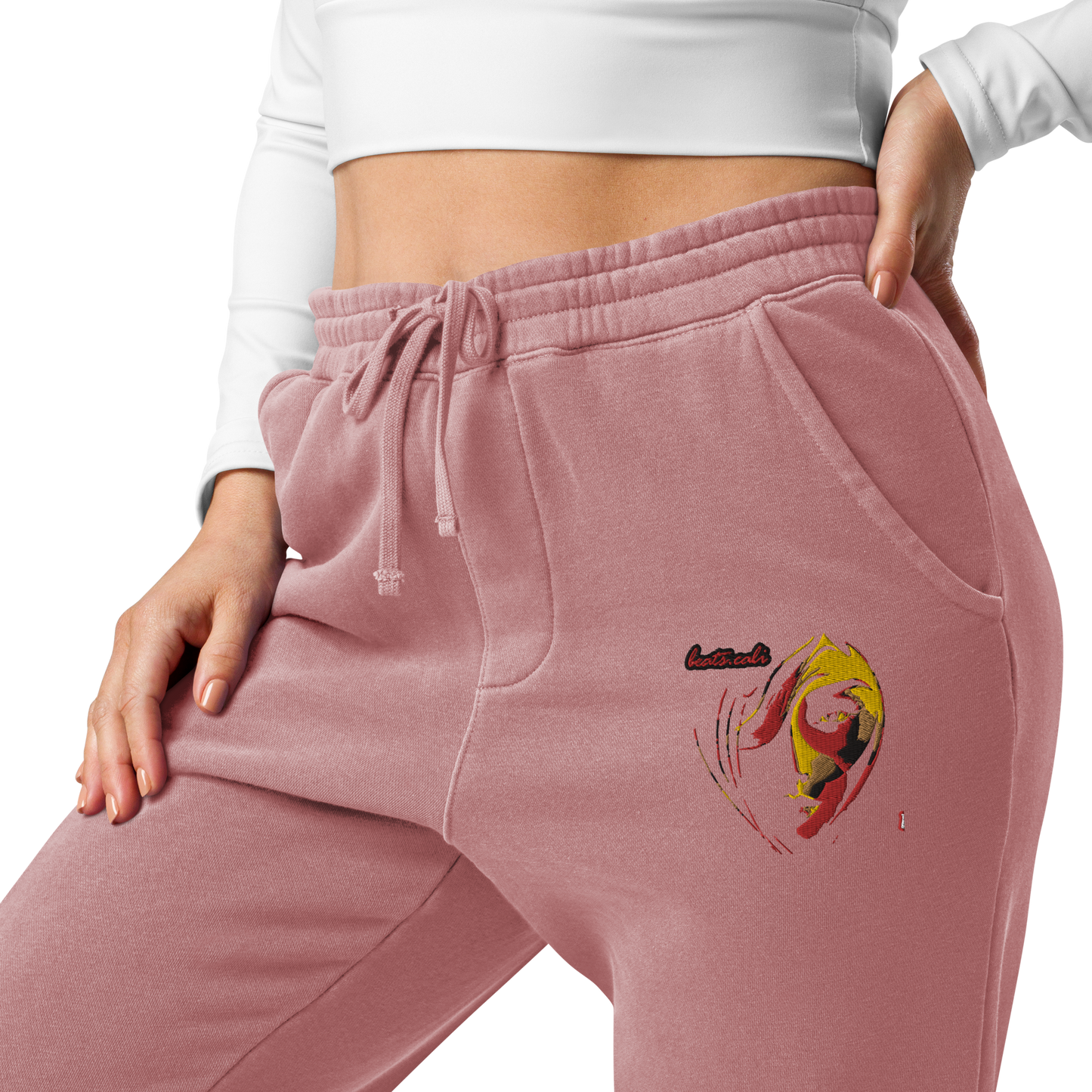 Unisex pigment-dyed sweatpants