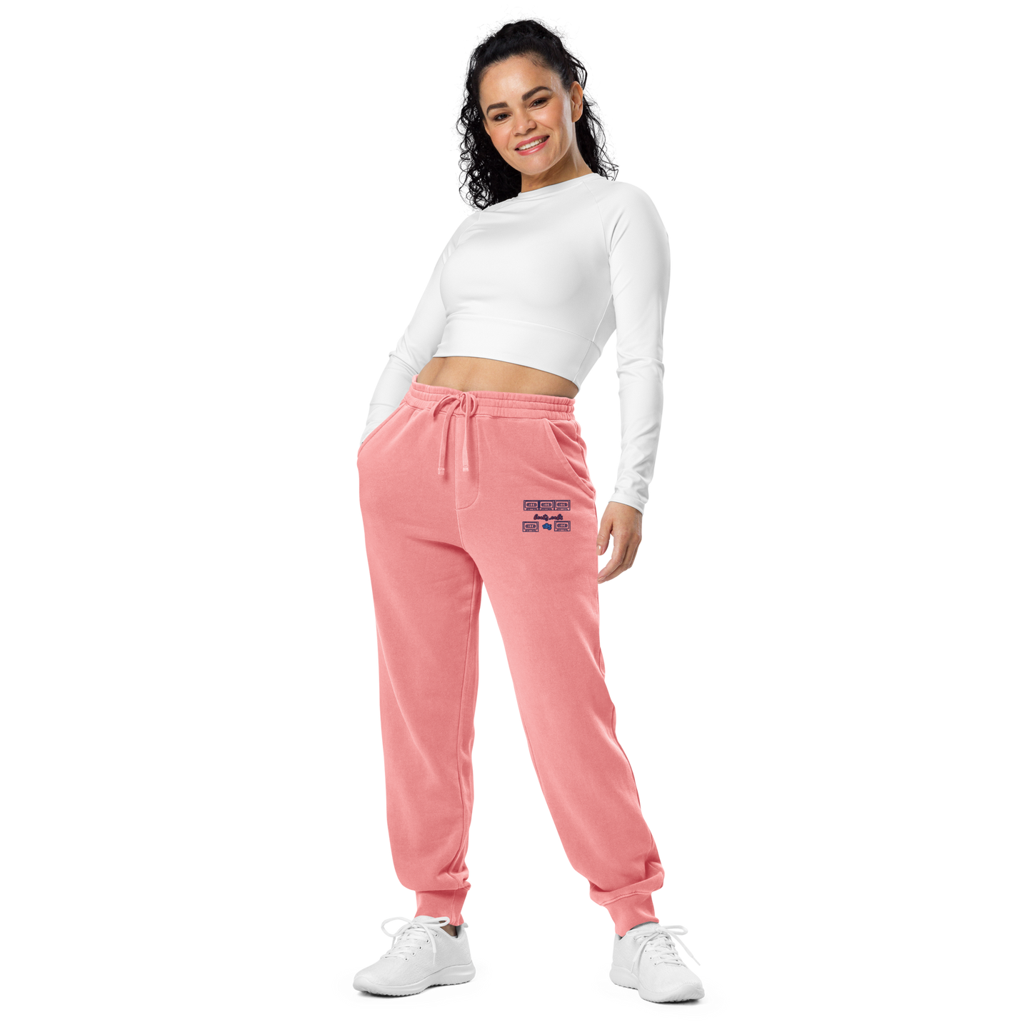 Unisex pigment-dyed sweatpants