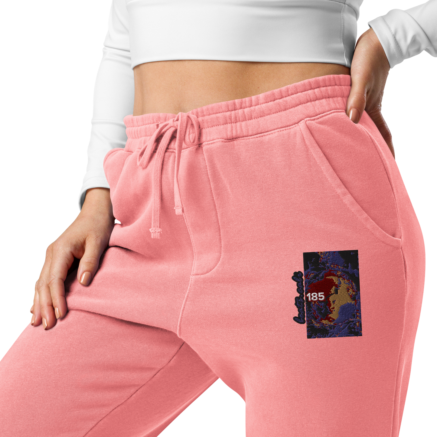 Unisex pigment-dyed sweatpants