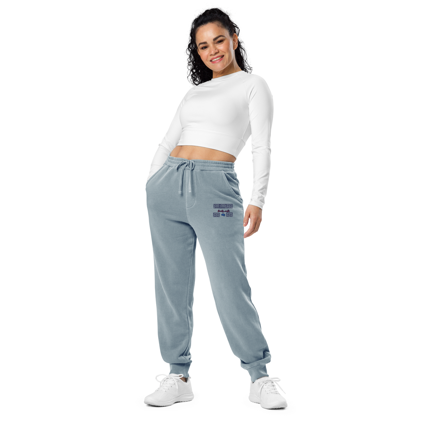 Unisex pigment-dyed sweatpants
