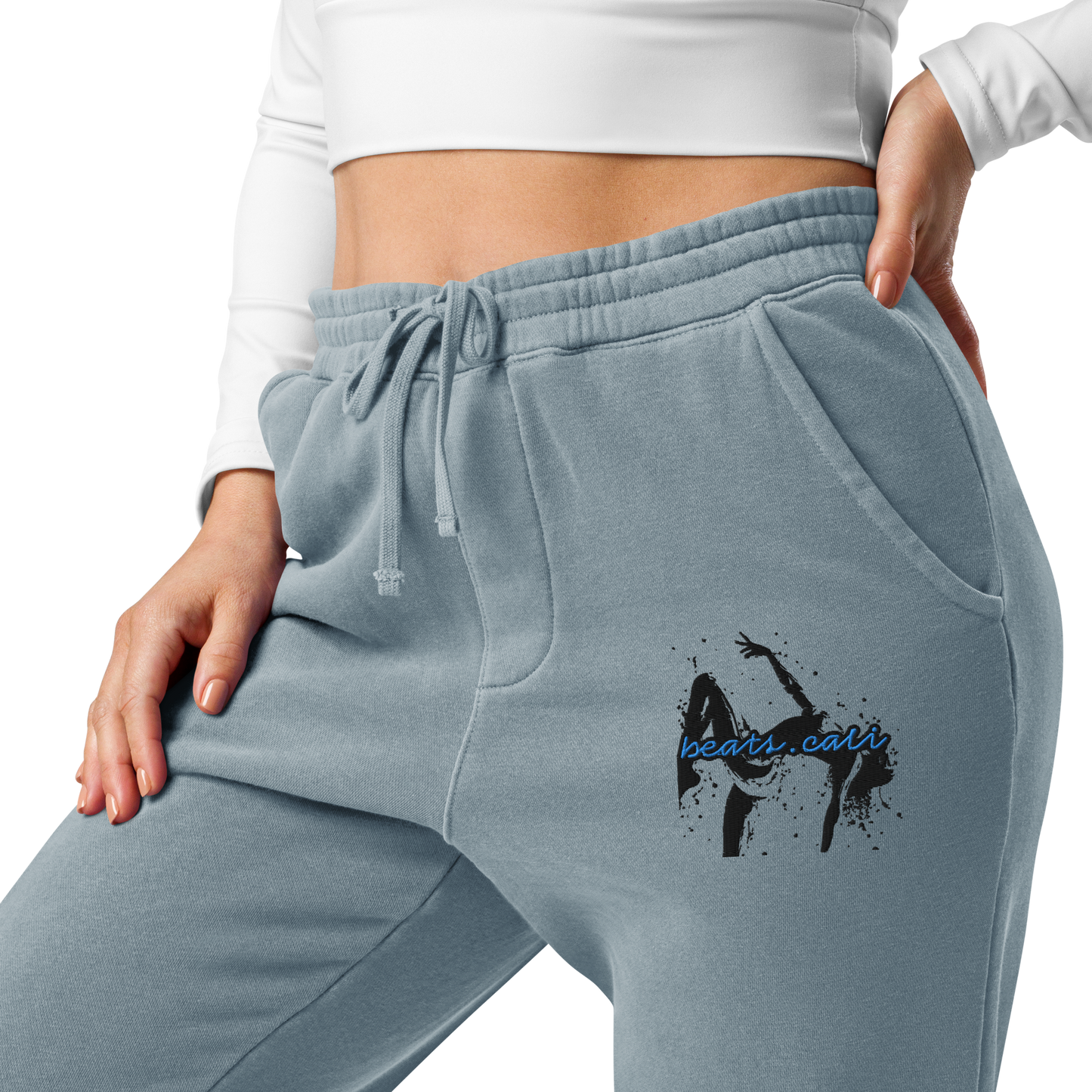 Unisex pigment-dyed sweatpants
