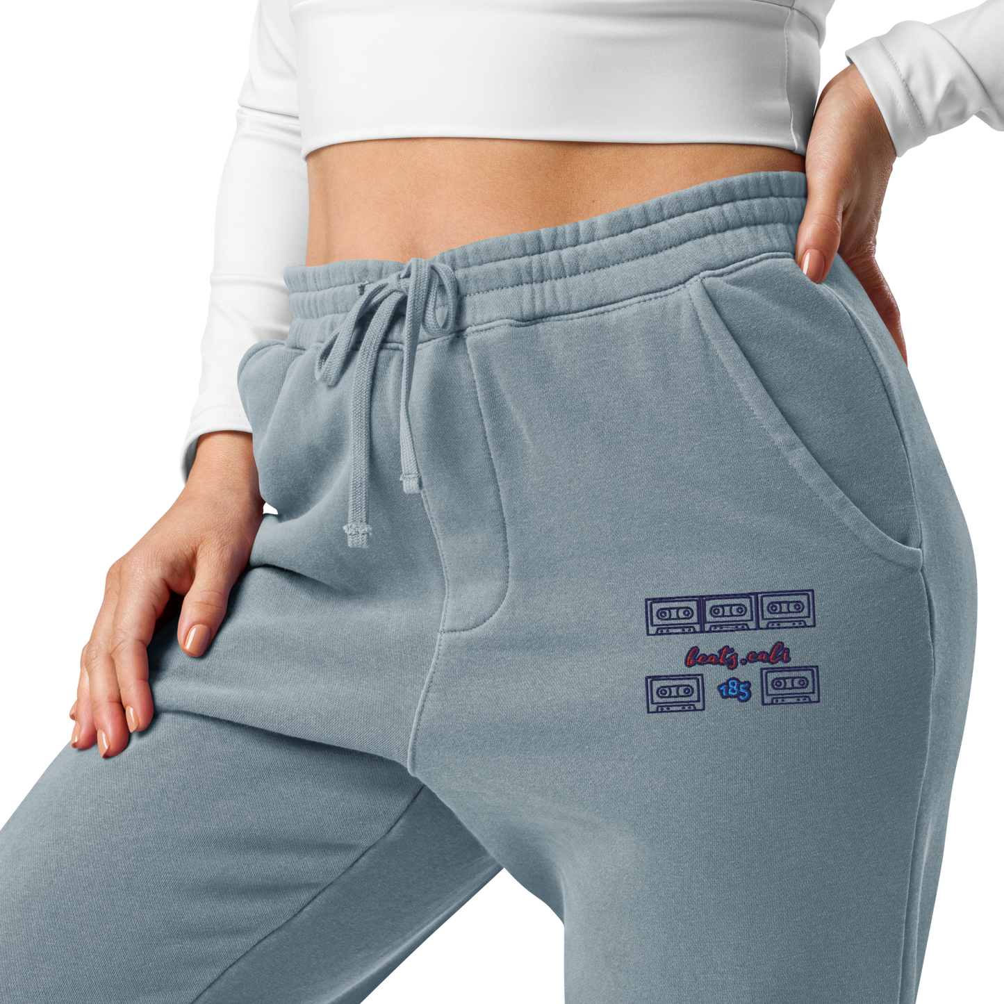 Unisex pigment-dyed sweatpants