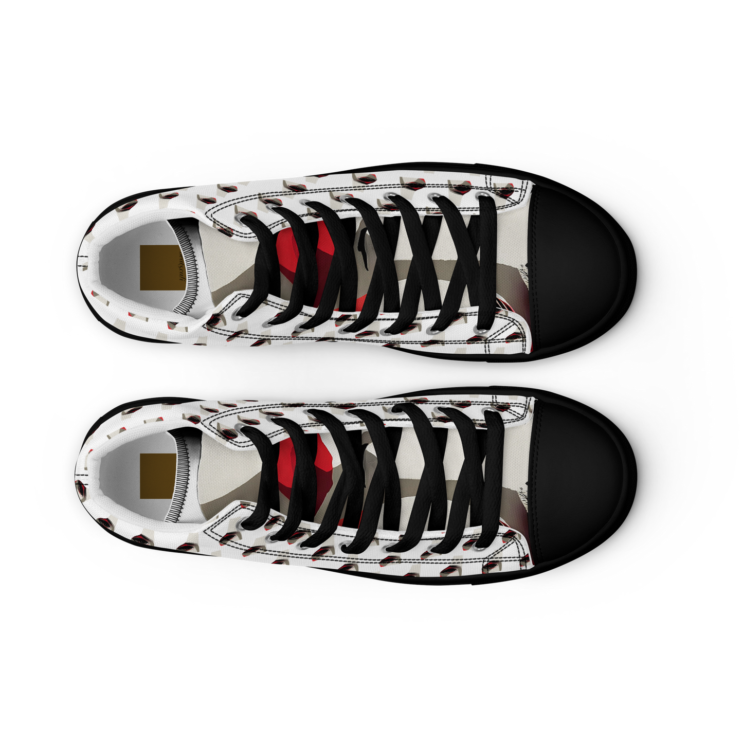 Women’s high top canvas shoes