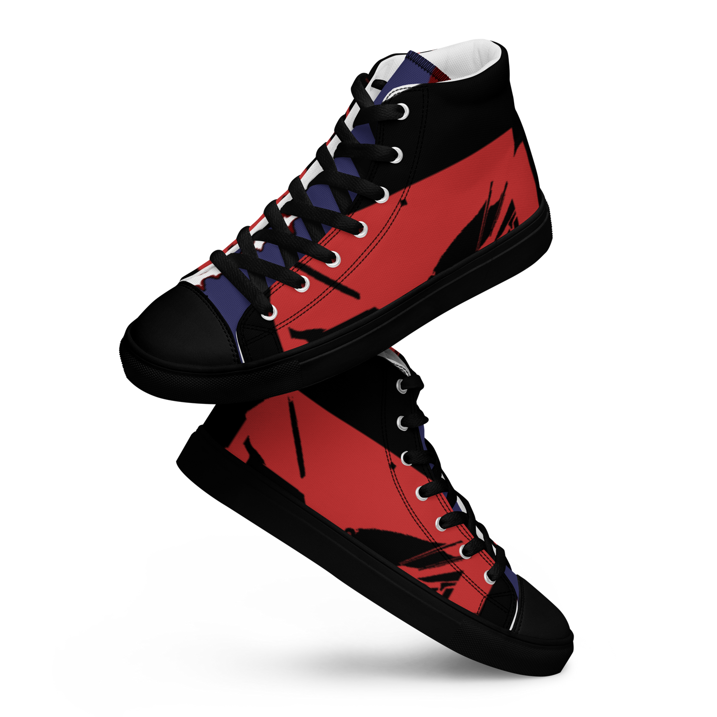 Women’s high top canvas shoes