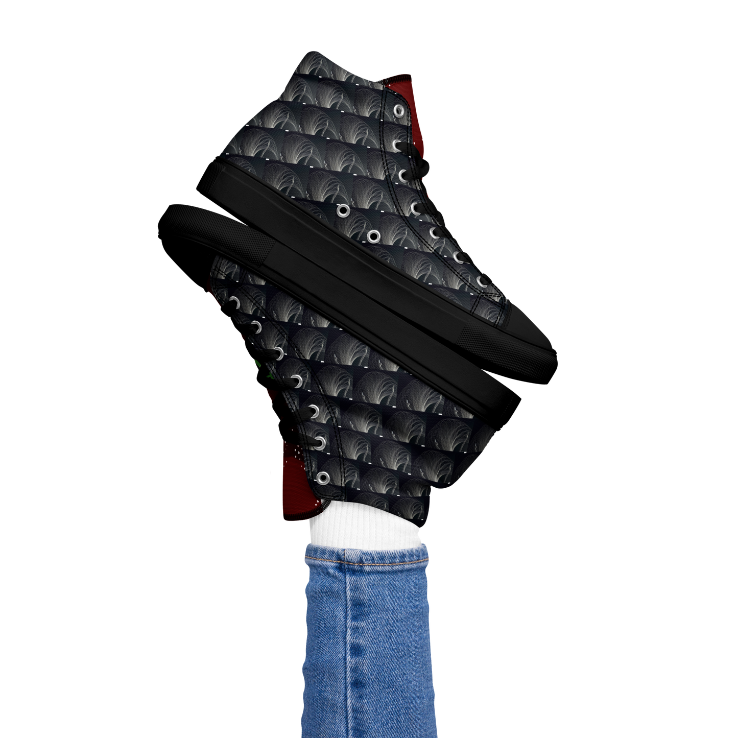 Women’s high top canvas shoes