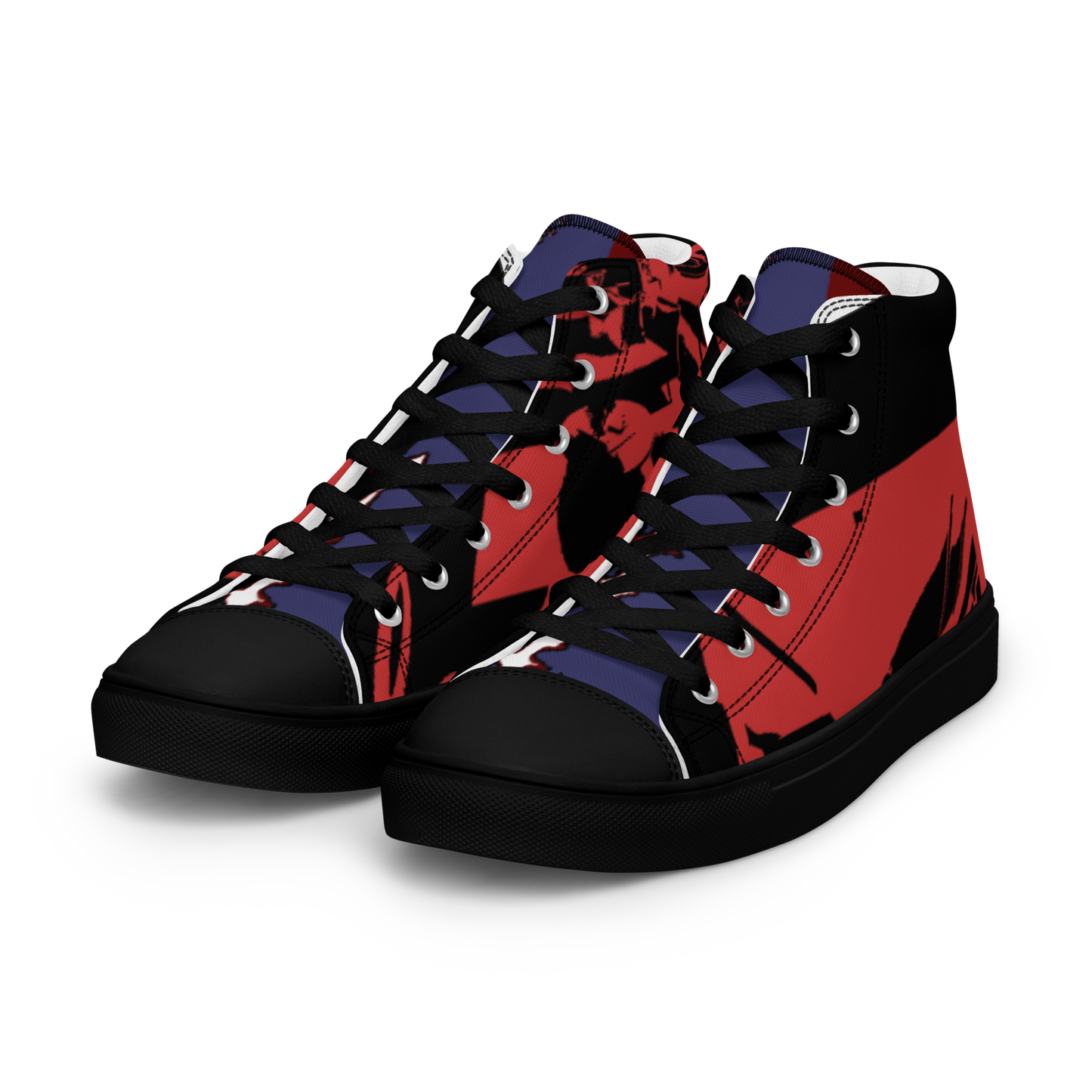 Women’s high top canvas shoes