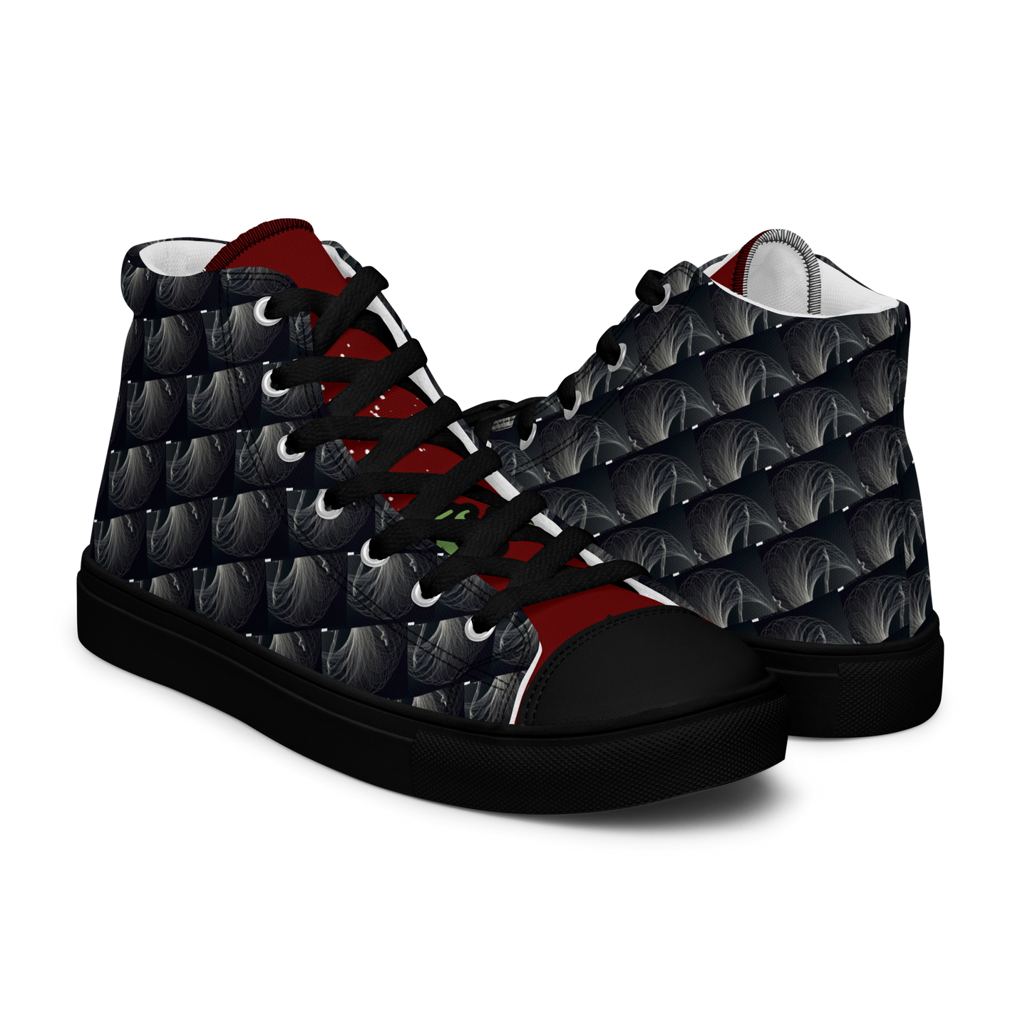 Women’s high top canvas shoes