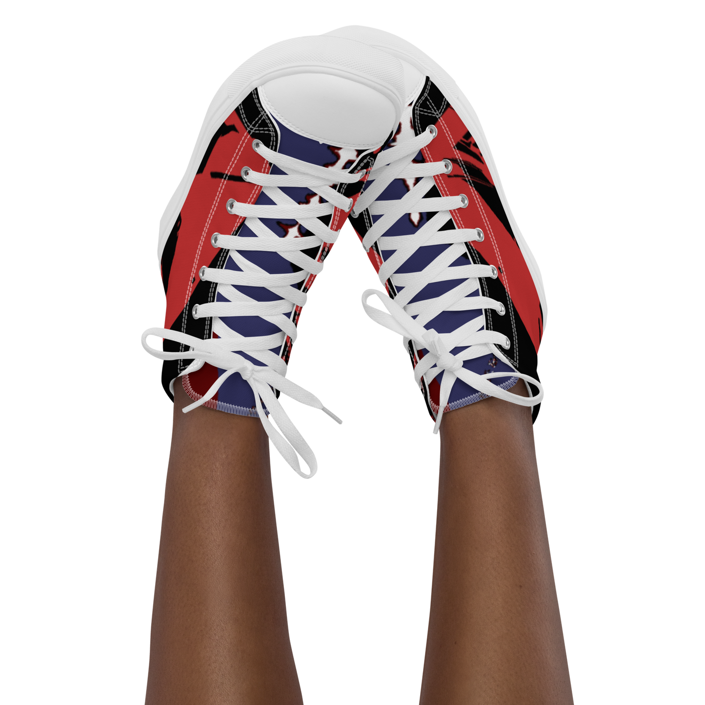 Women’s high top canvas shoes