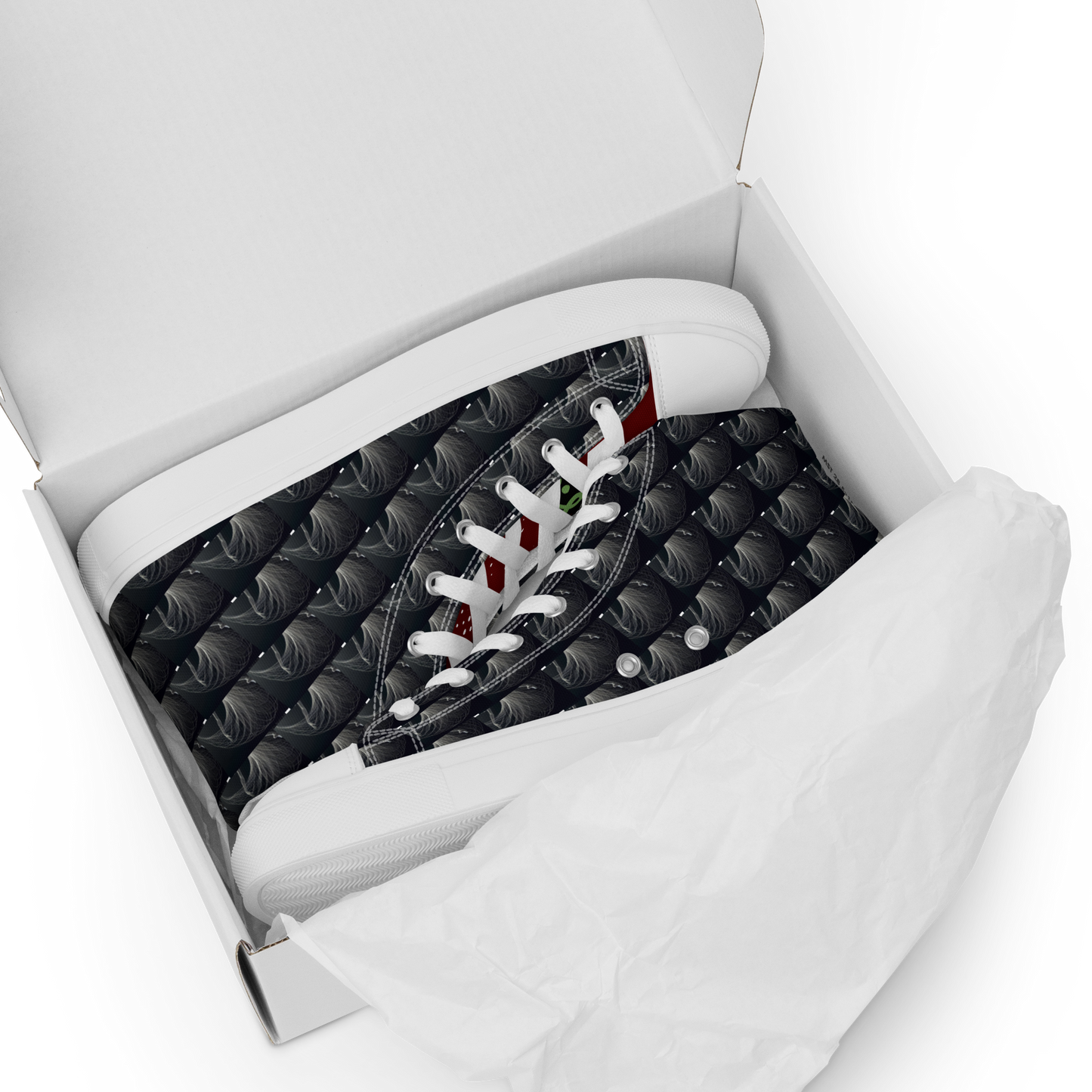 Women’s high top canvas shoes