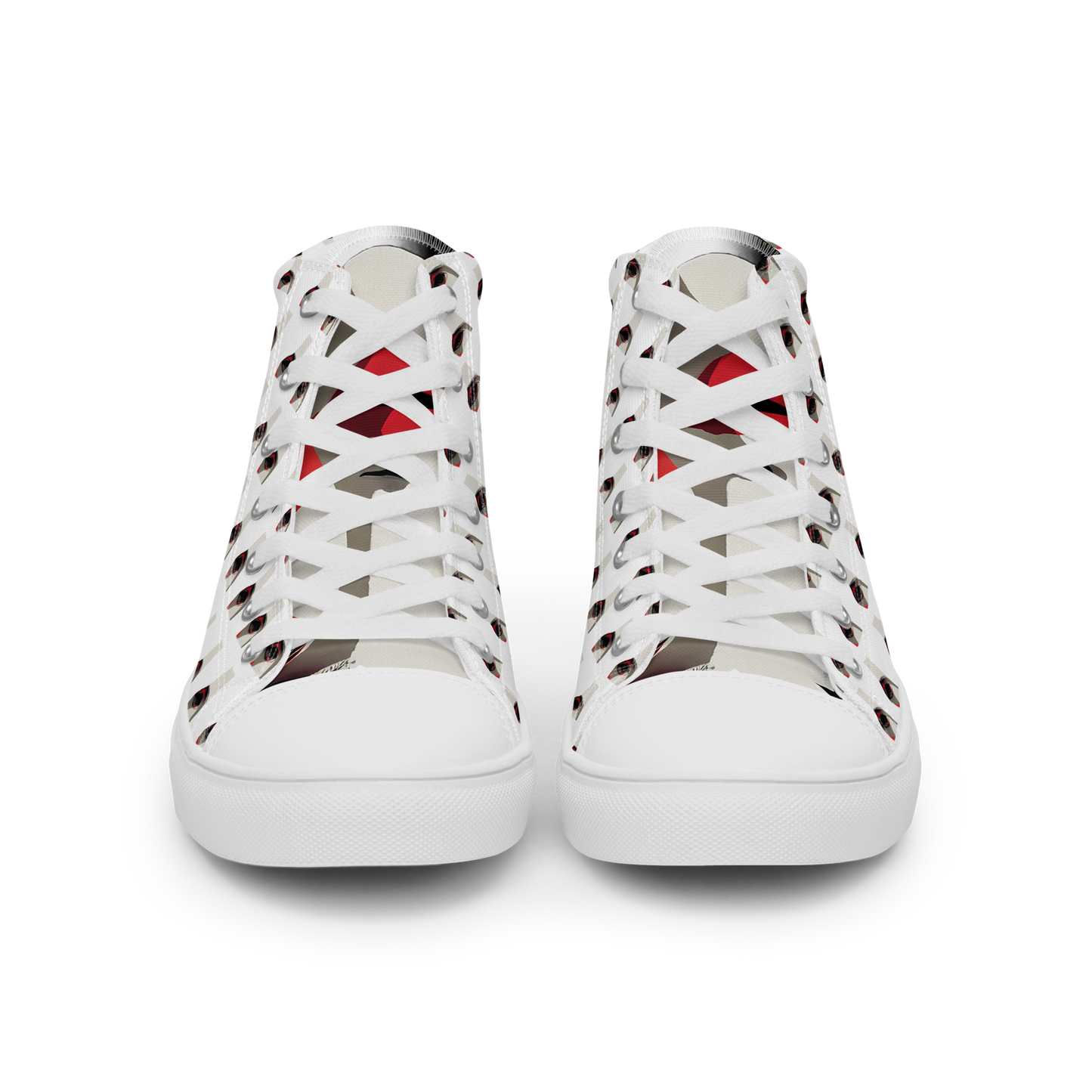 Women’s high top canvas shoes