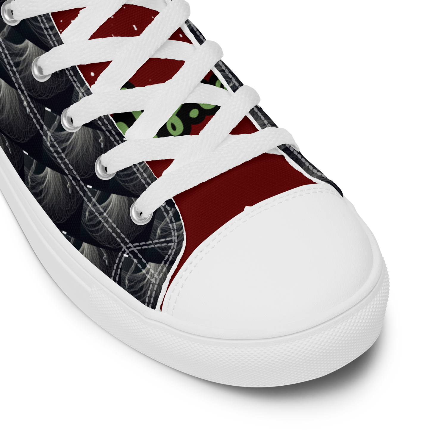 Women’s high top canvas shoes
