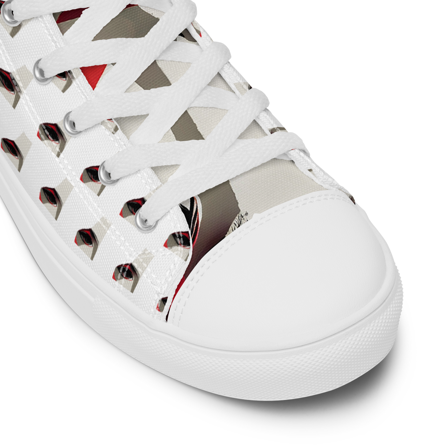 Women’s high top canvas shoes
