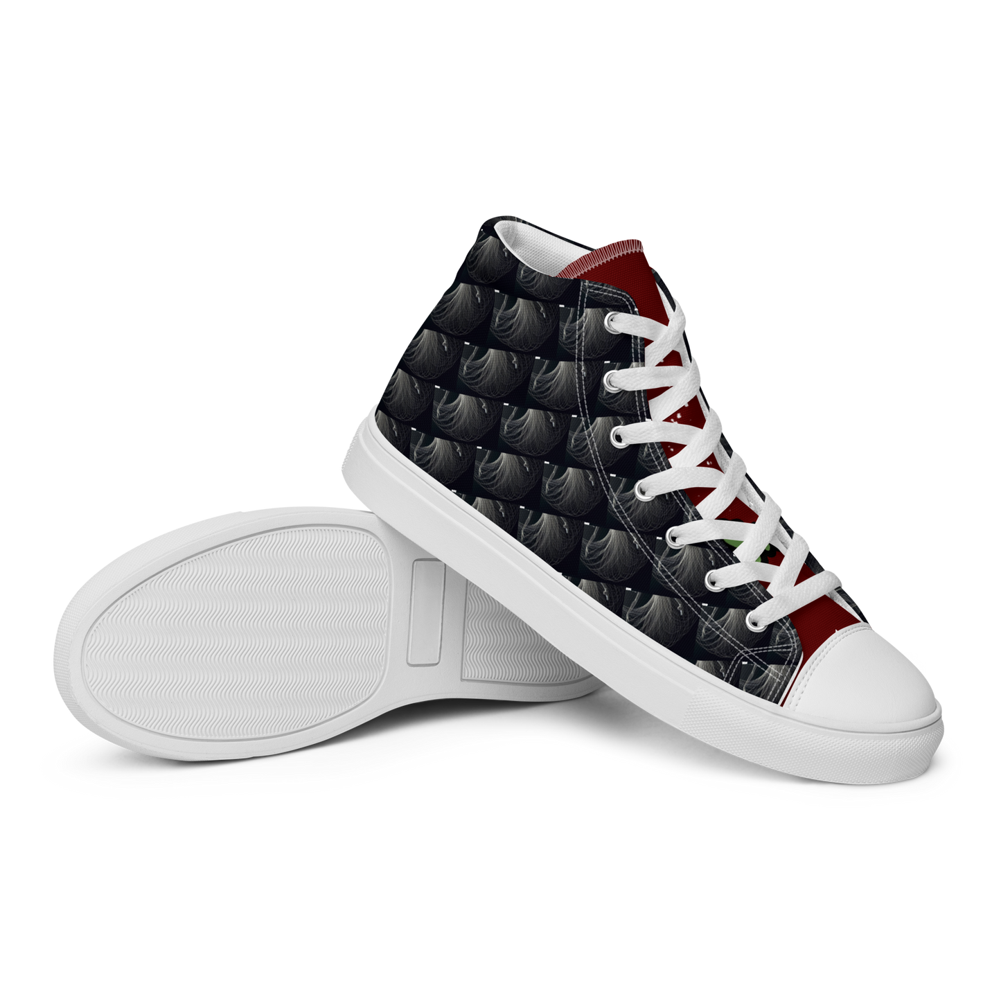 Women’s high top canvas shoes
