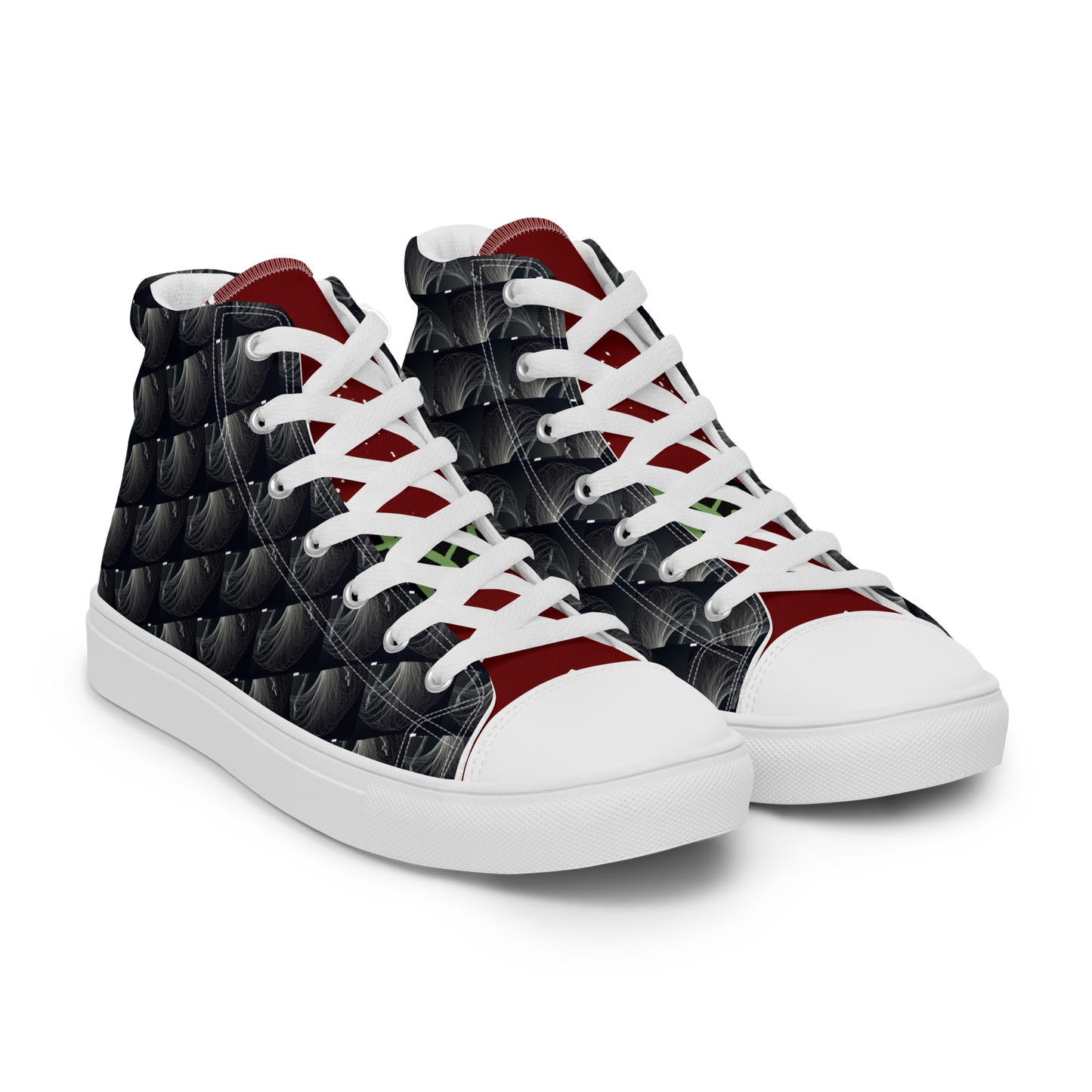 Women’s high top canvas shoes