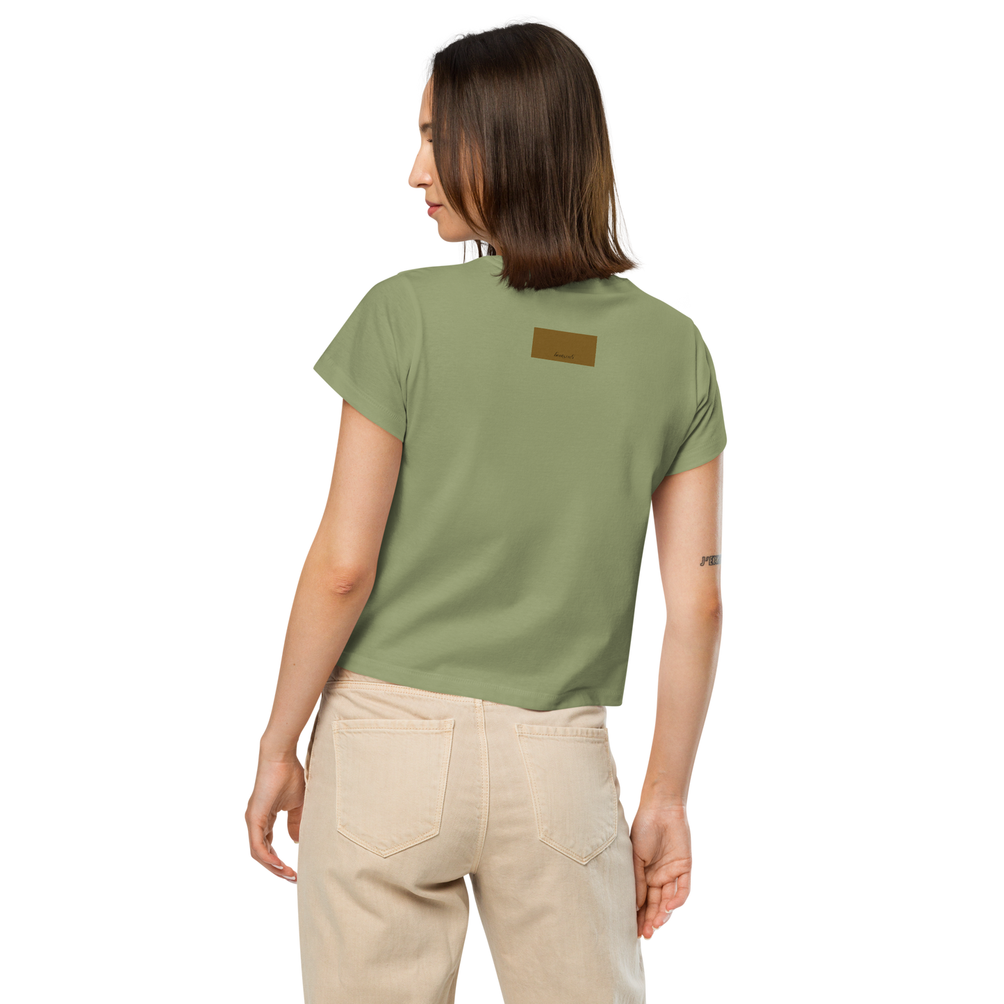 Women’s high-waisted t-shirt