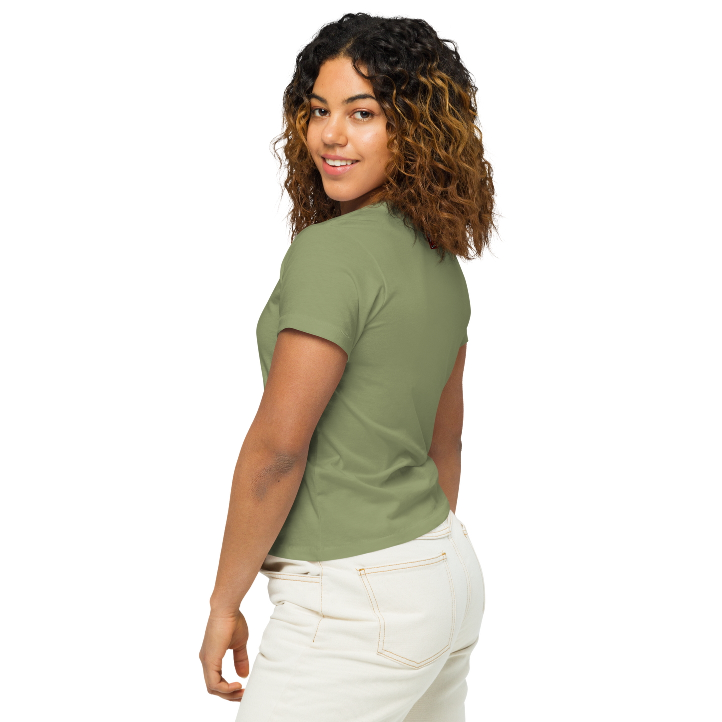Women’s high-waisted t-shirt