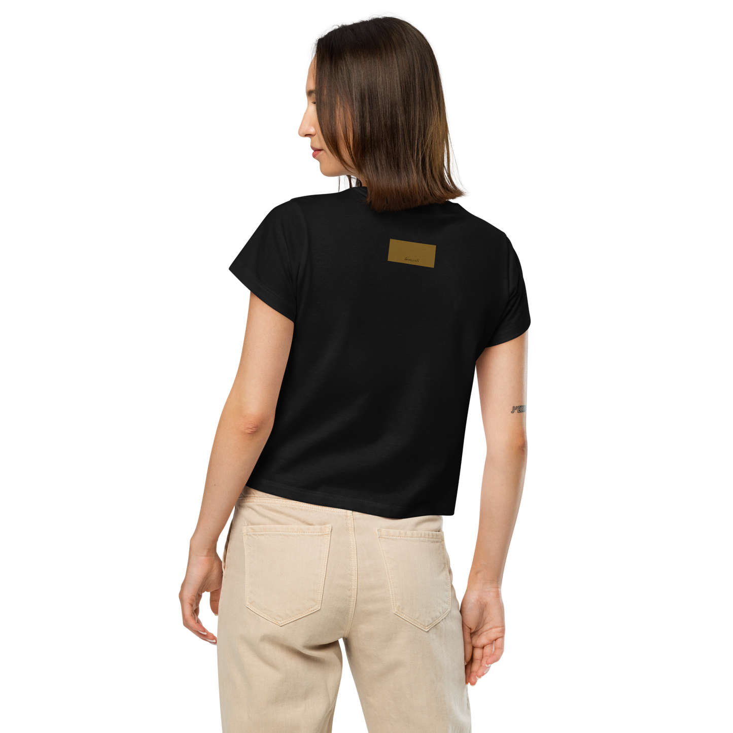 Women’s high-waisted t-shirt