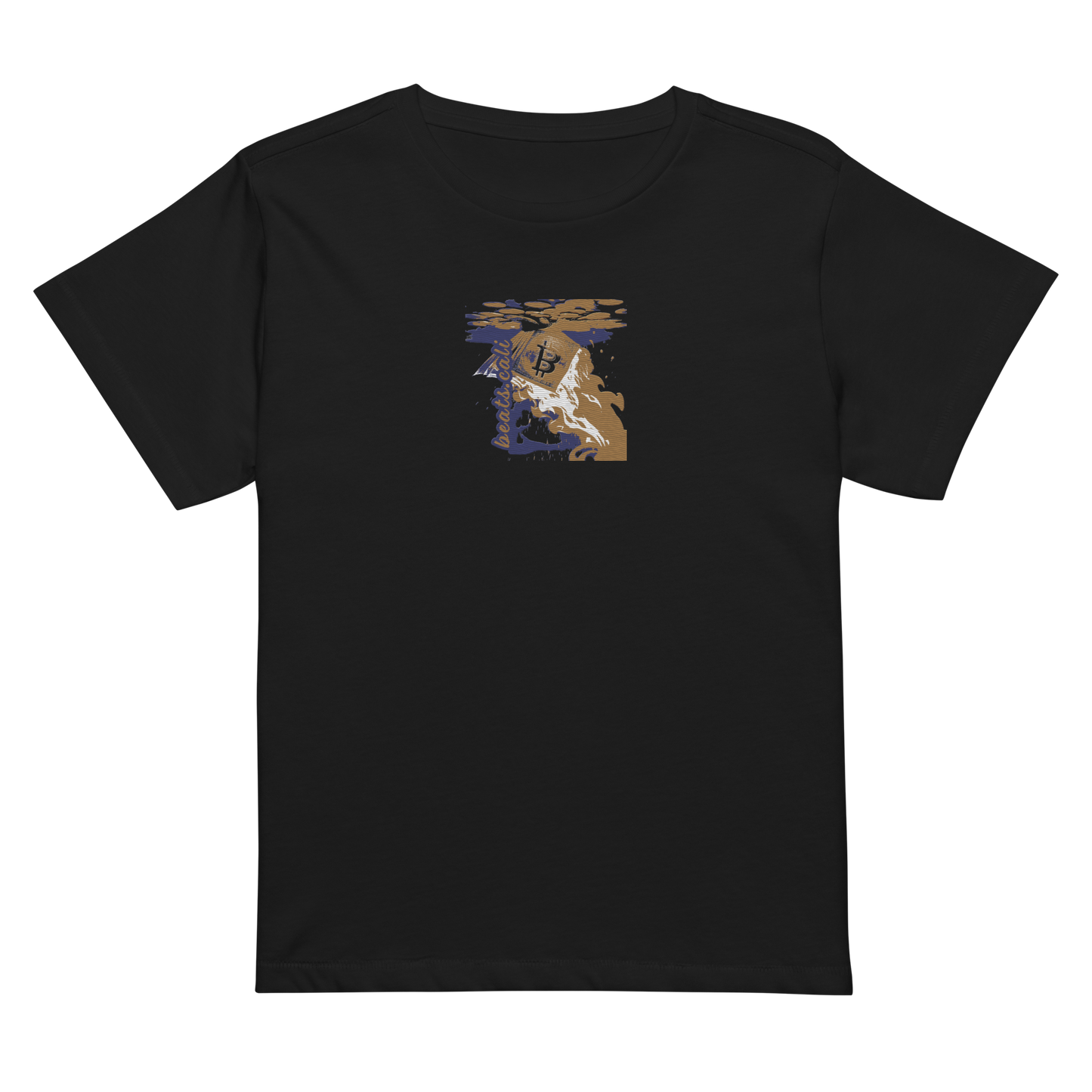 Women’s high-waisted t-shirt