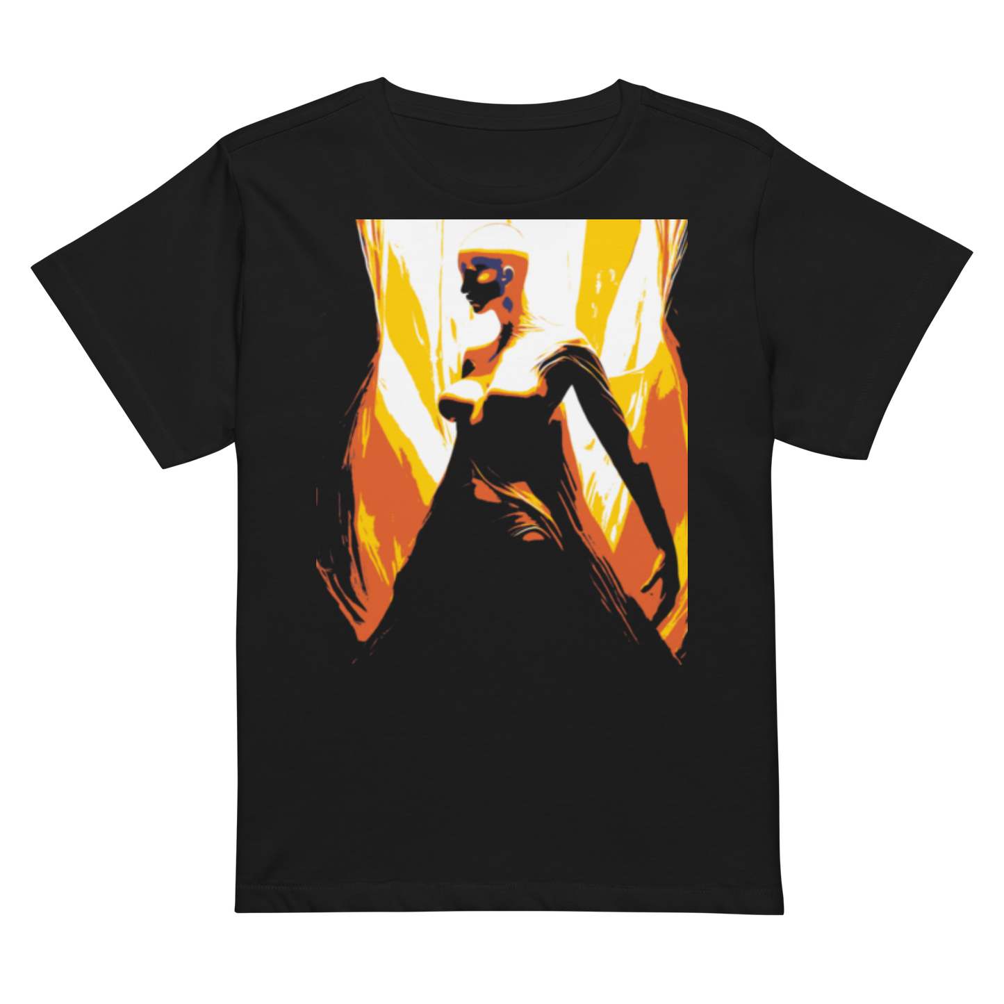 Women’s high-waisted t-shirt