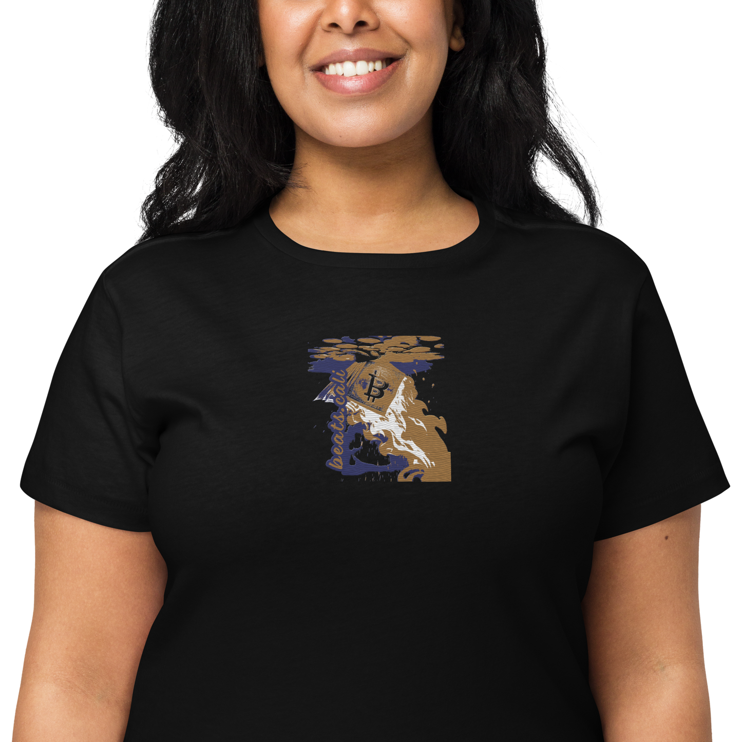 Women’s high-waisted t-shirt