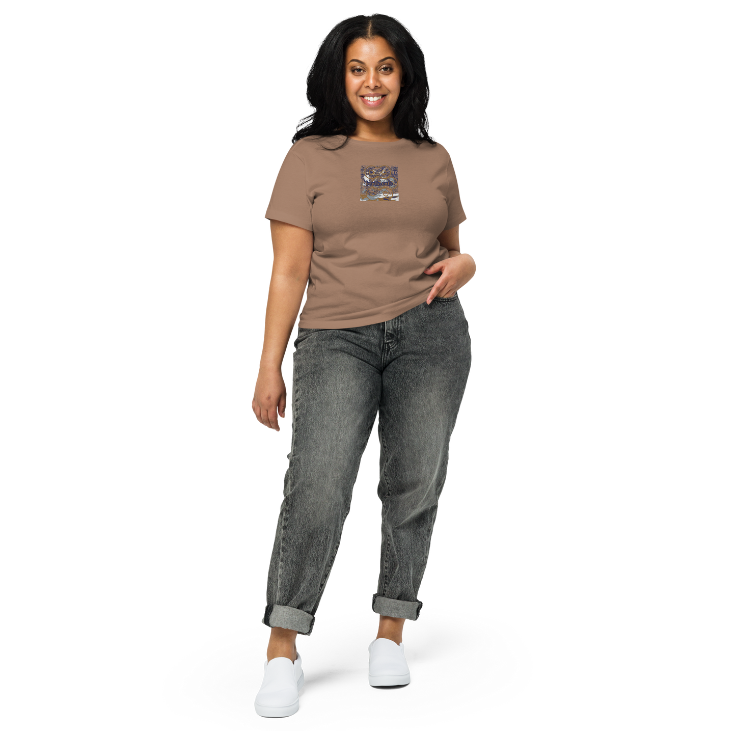 Women’s high-waisted t-shirt