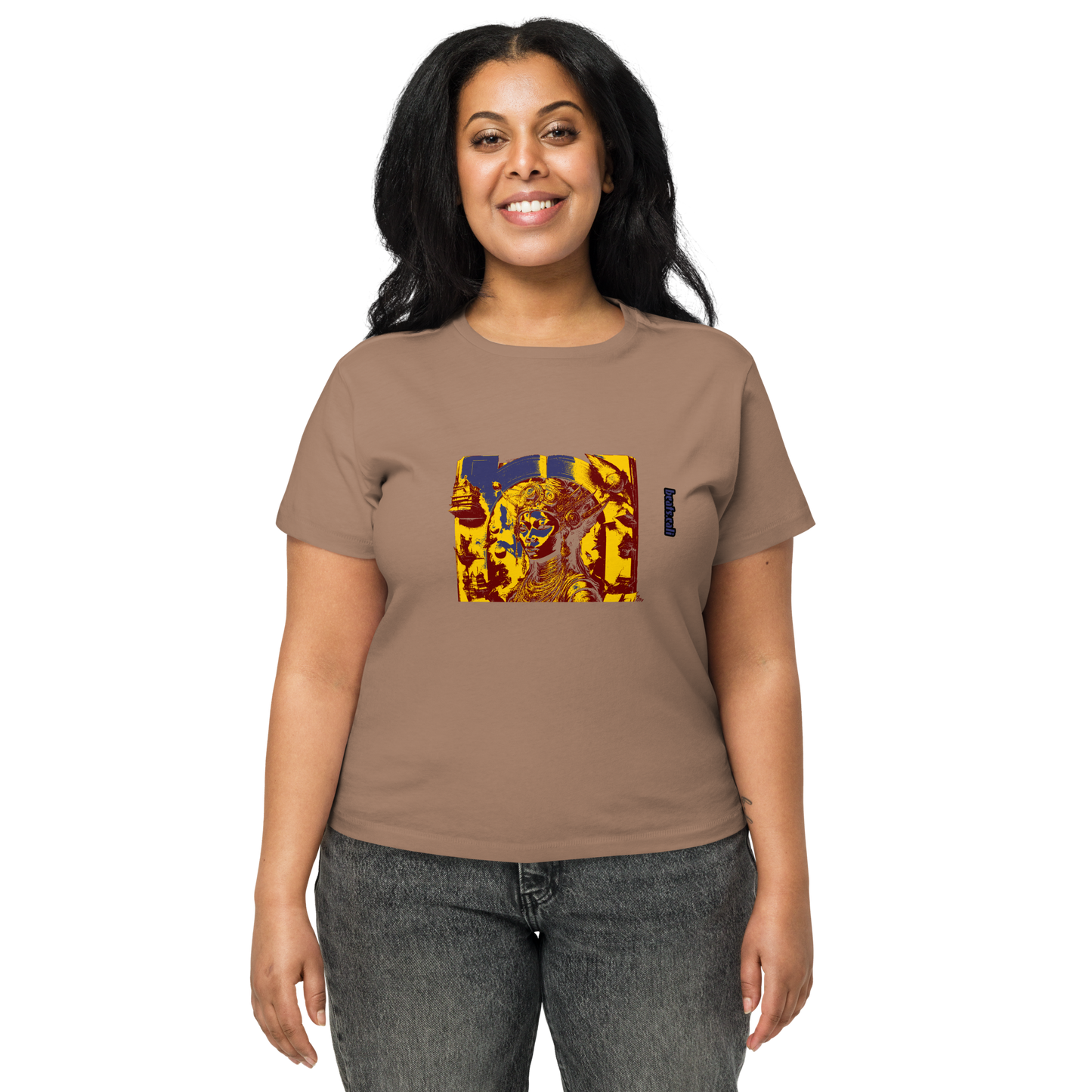 Women’s high-waisted t-shirt