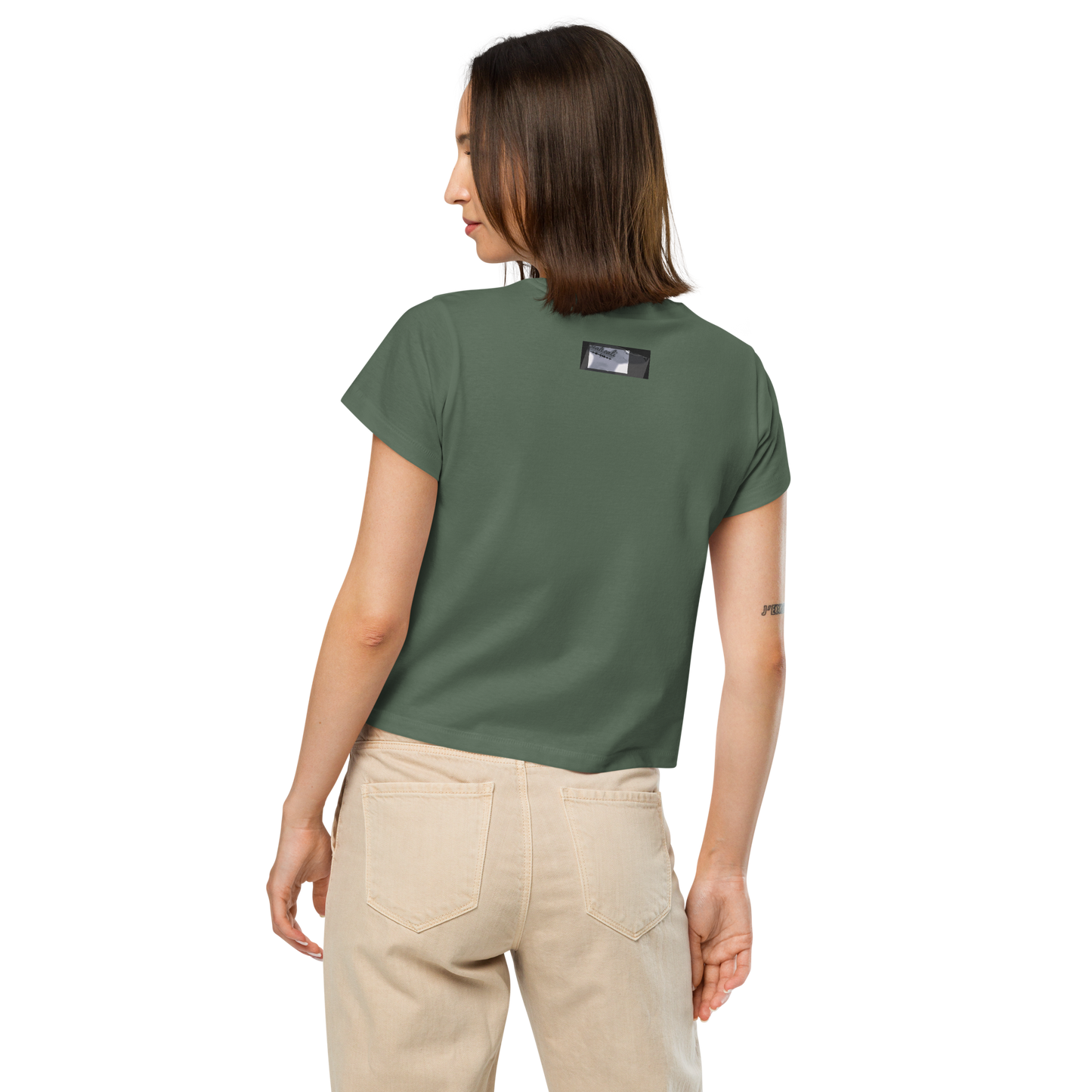 Women’s high-waisted t-shirt