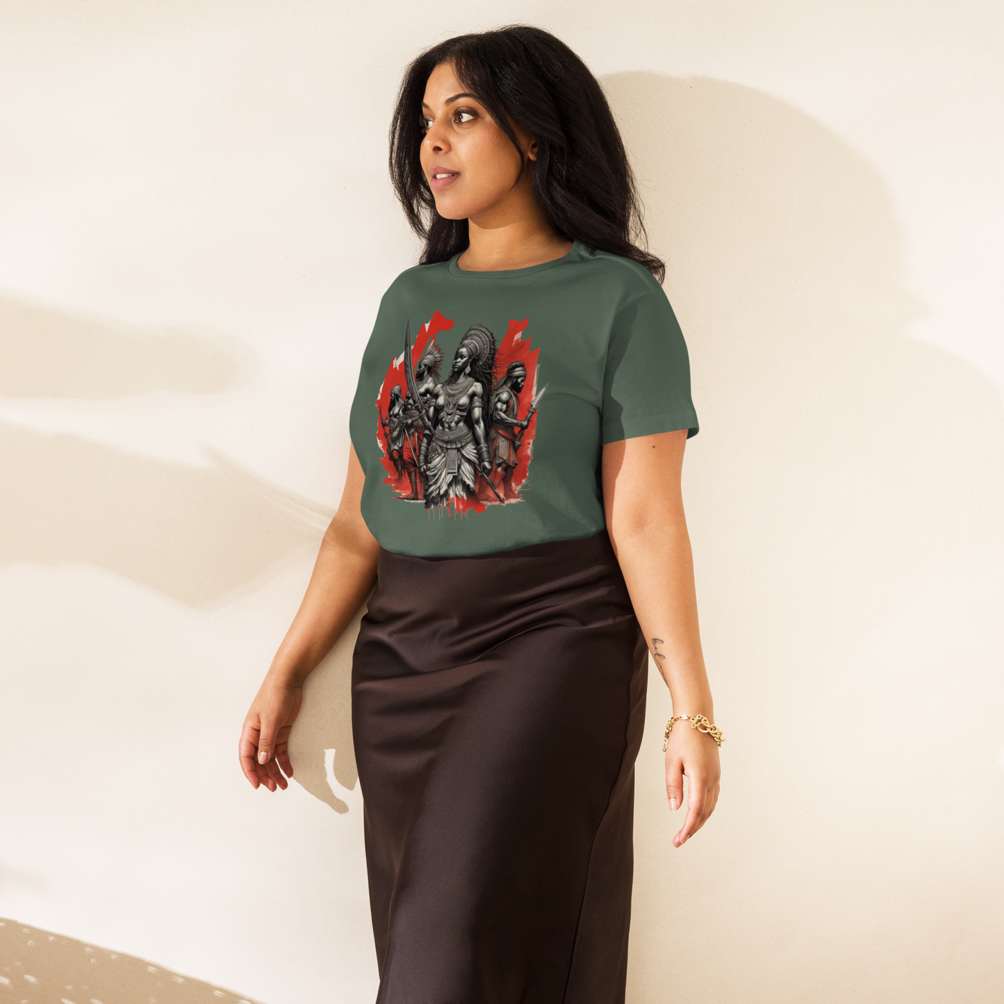 Women’s high-waisted t-shirt