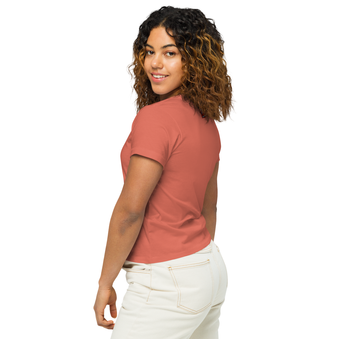Women’s high-waisted t-shirt
